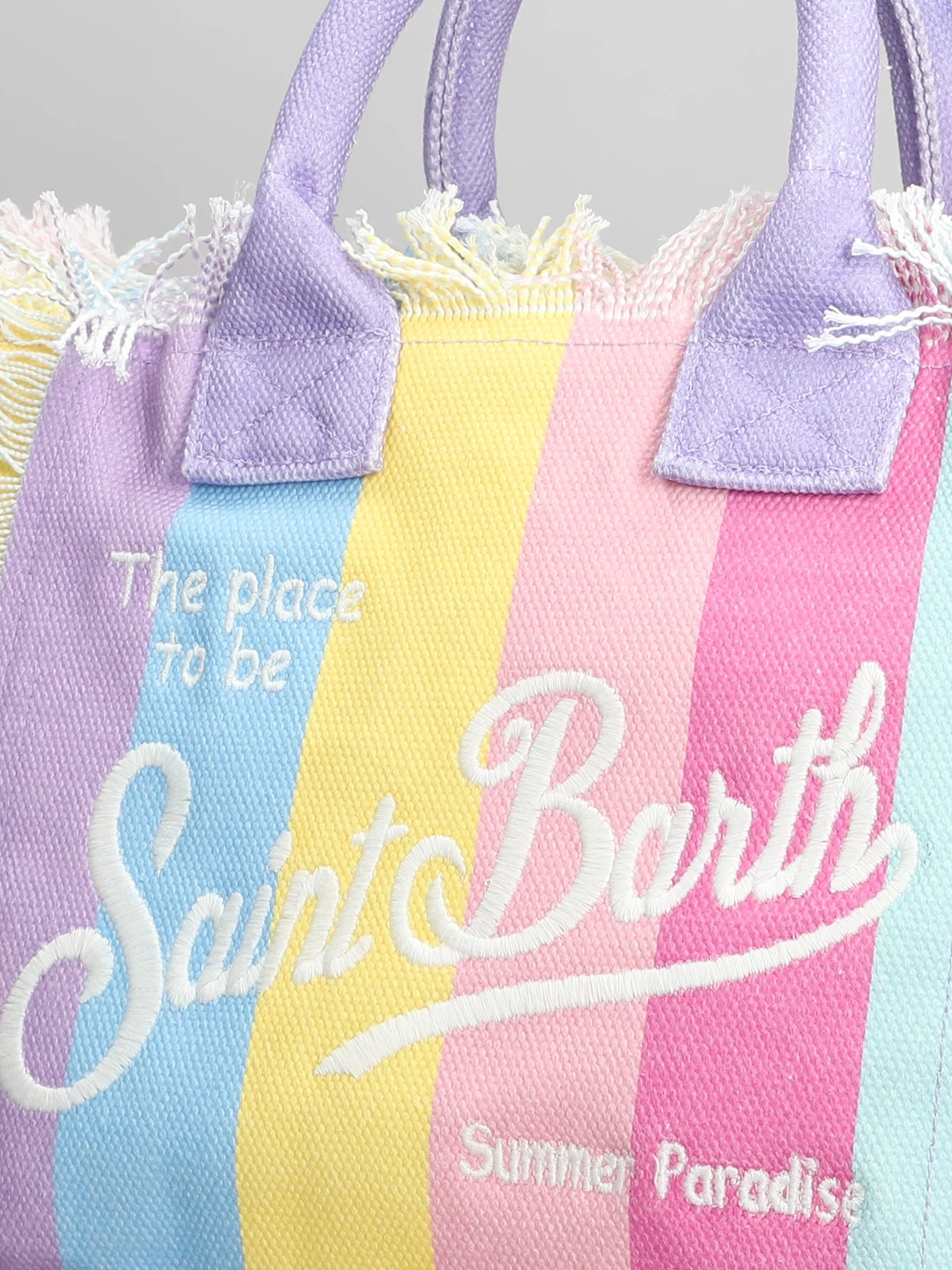 Colette Tote in multicolor cotton - Image 4