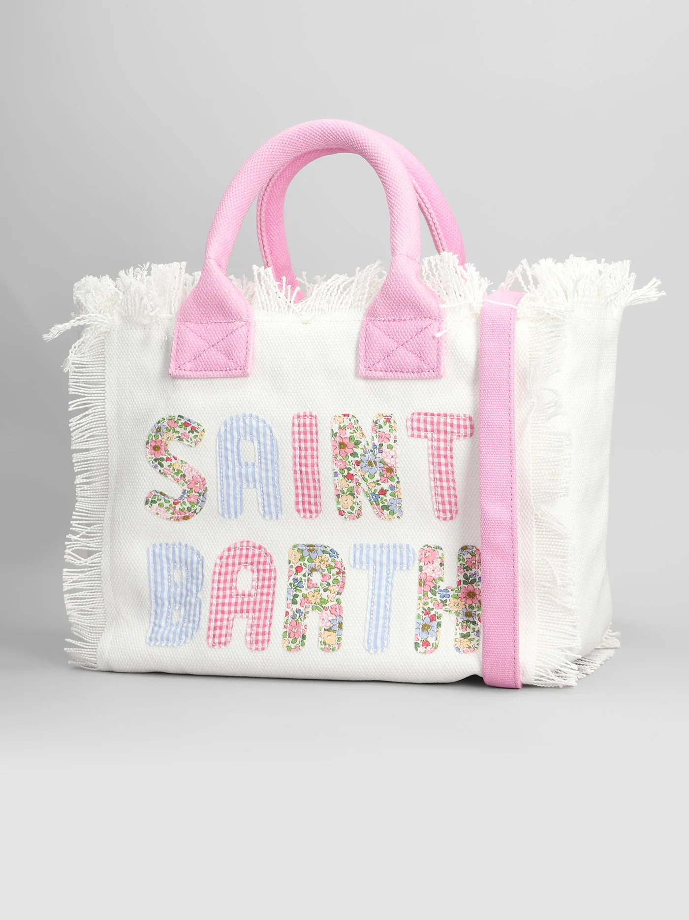 Colette Tote in white cotton - Image 2
