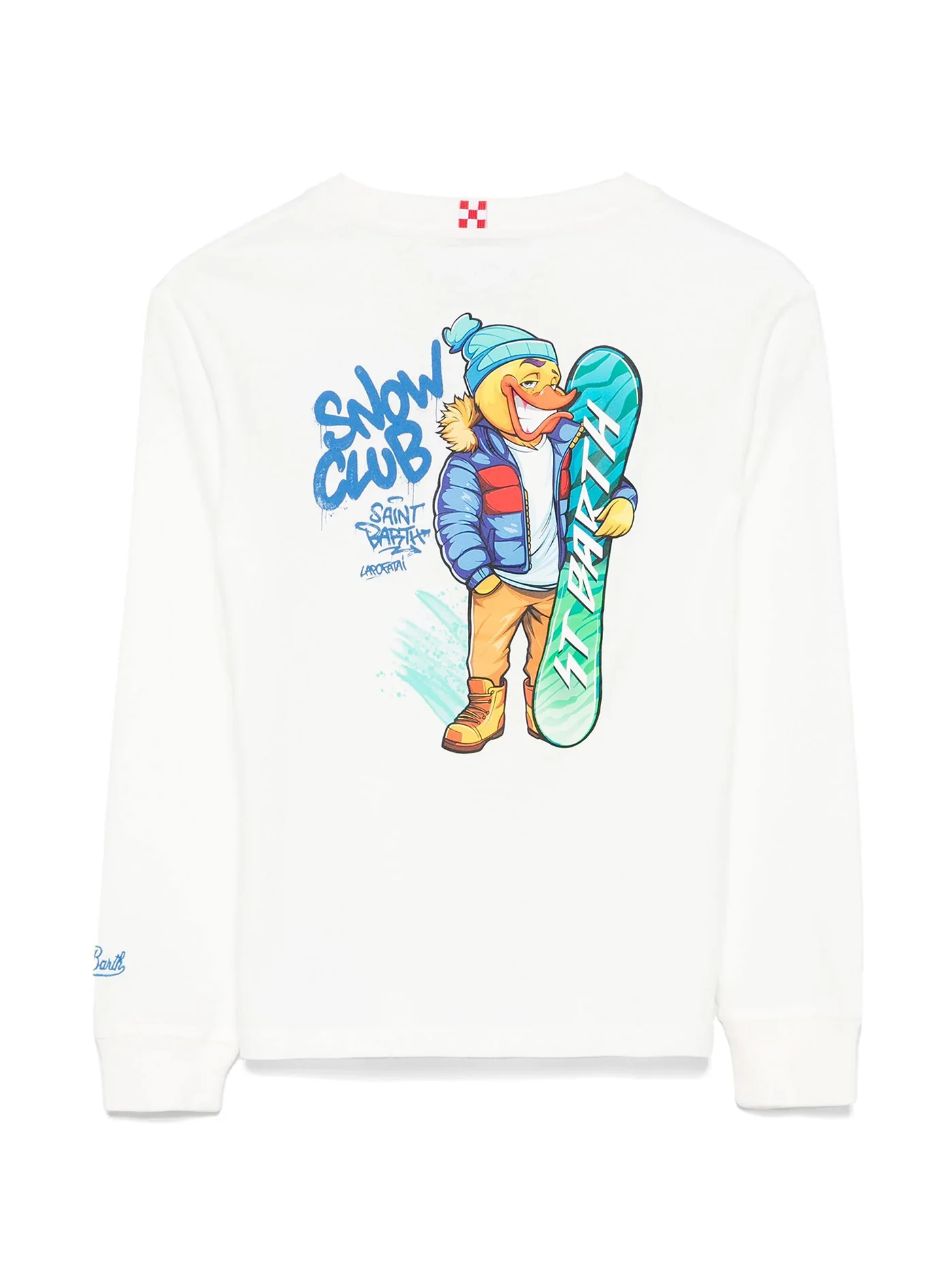 Duck snow T-Shirt in white cotton - Image 2