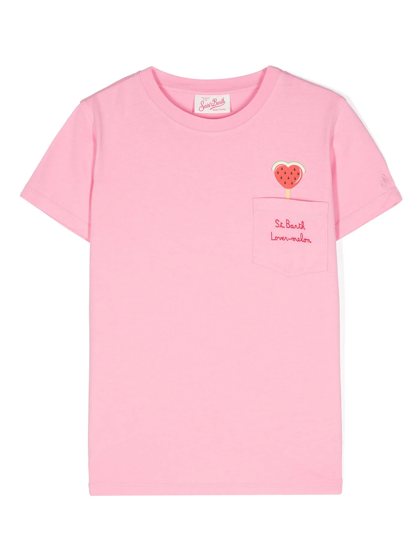 Elly p T-Shirt in rose-pink cotton