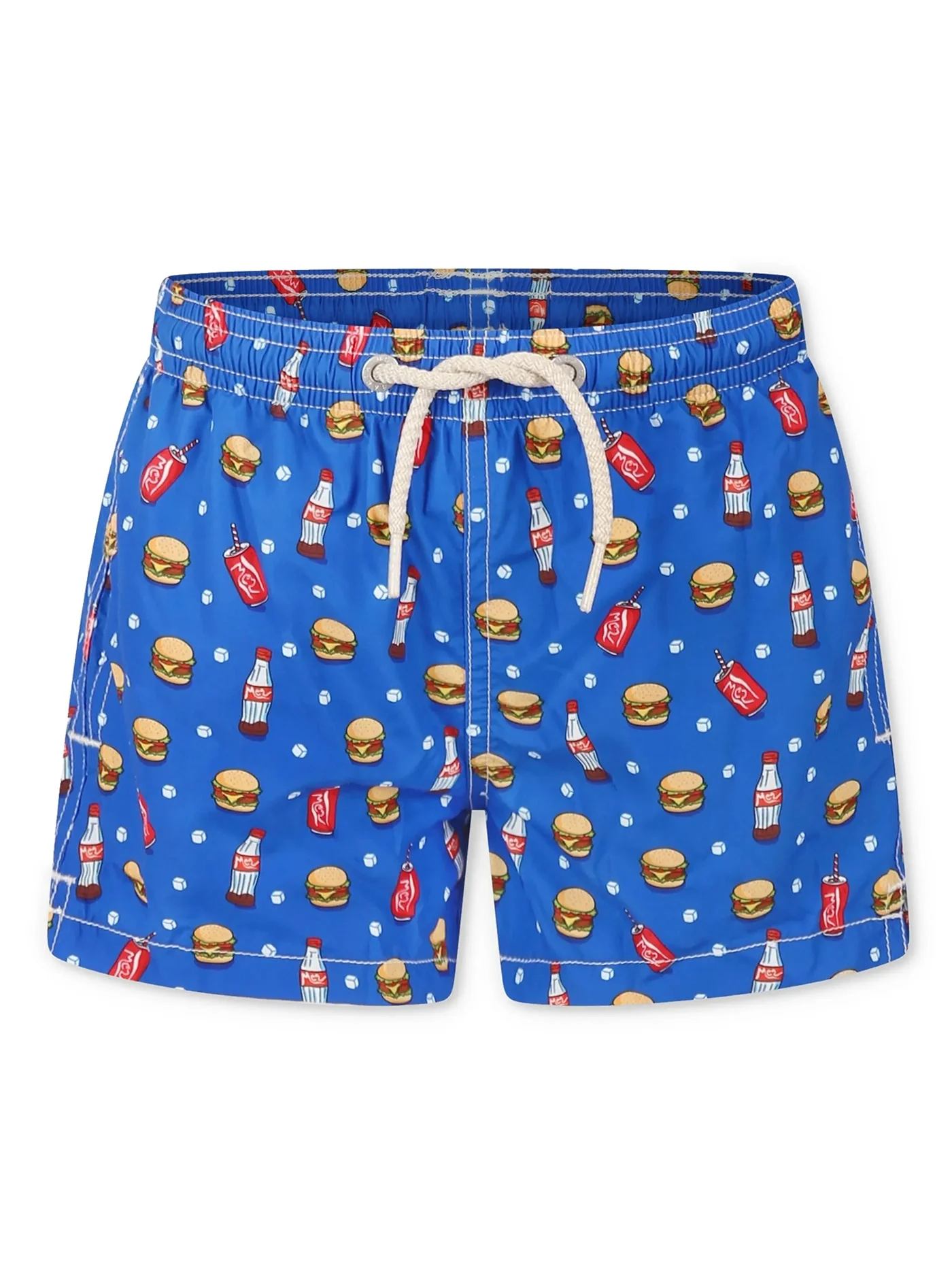 Jean lighting Beachwear in blue polyamide