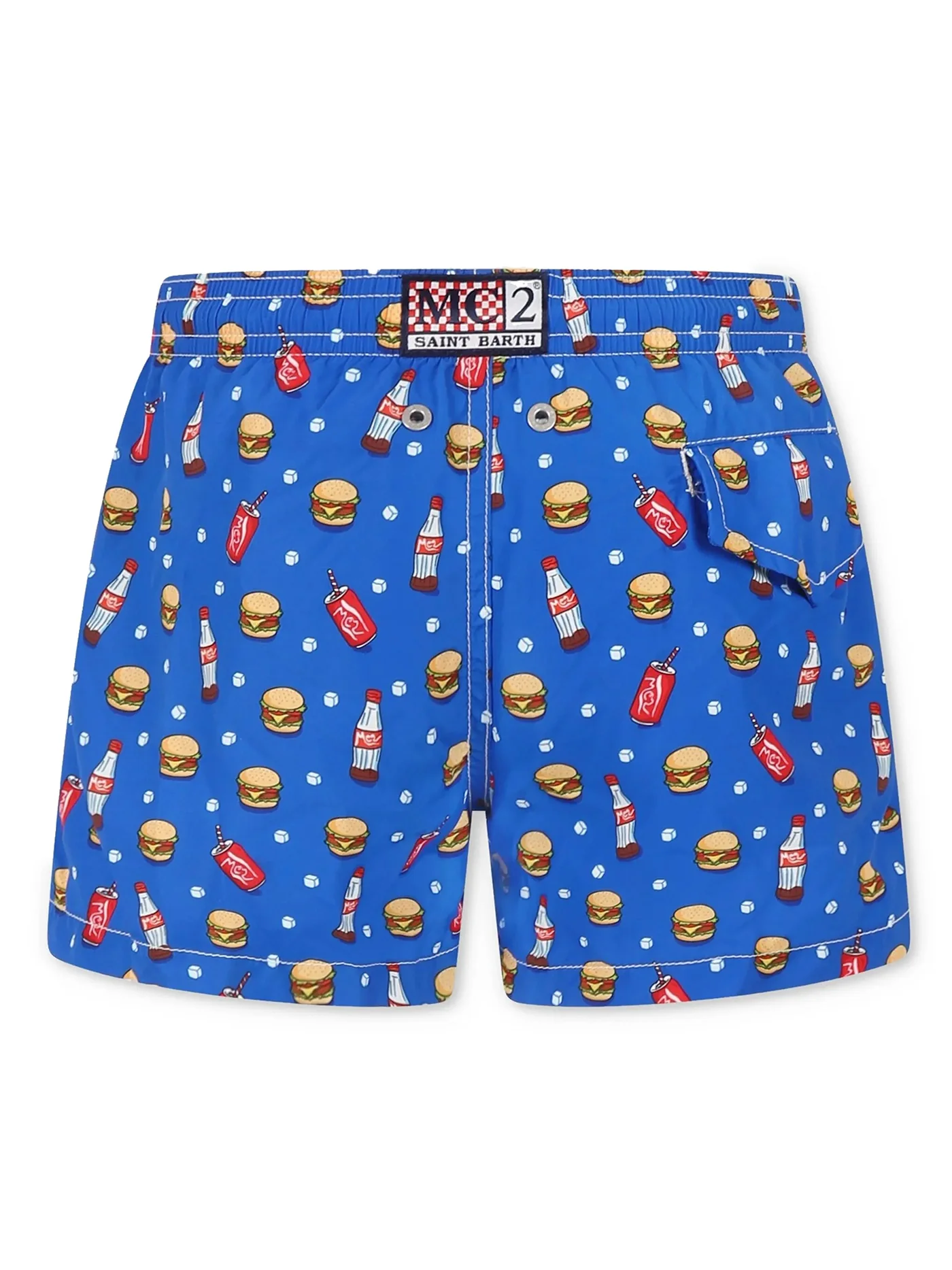 Jean lighting Beachwear in blue polyamide - Image 2