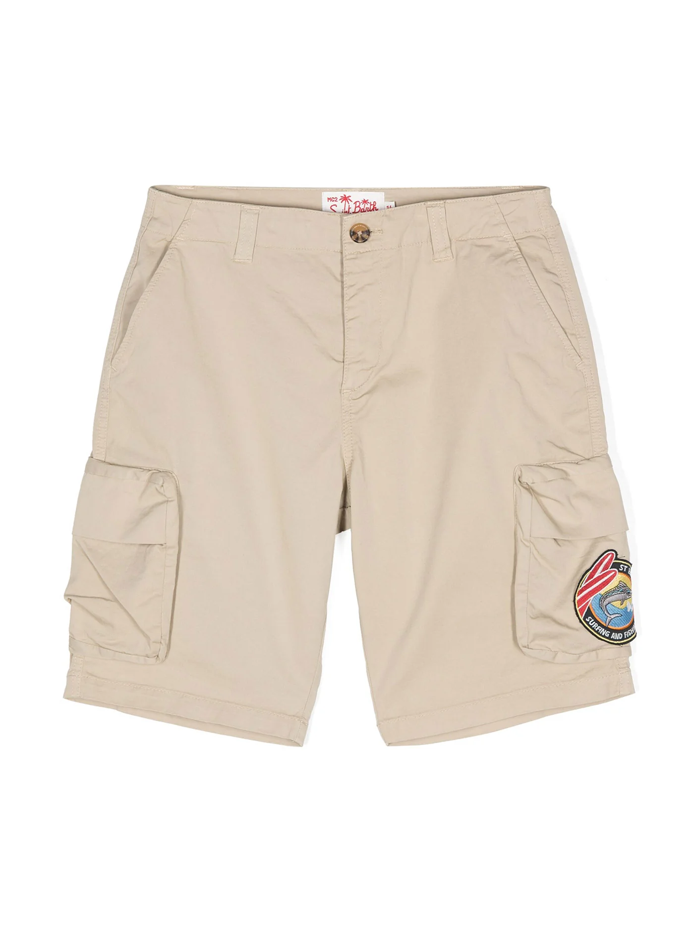 Kronos jr Shorts in beige cotton