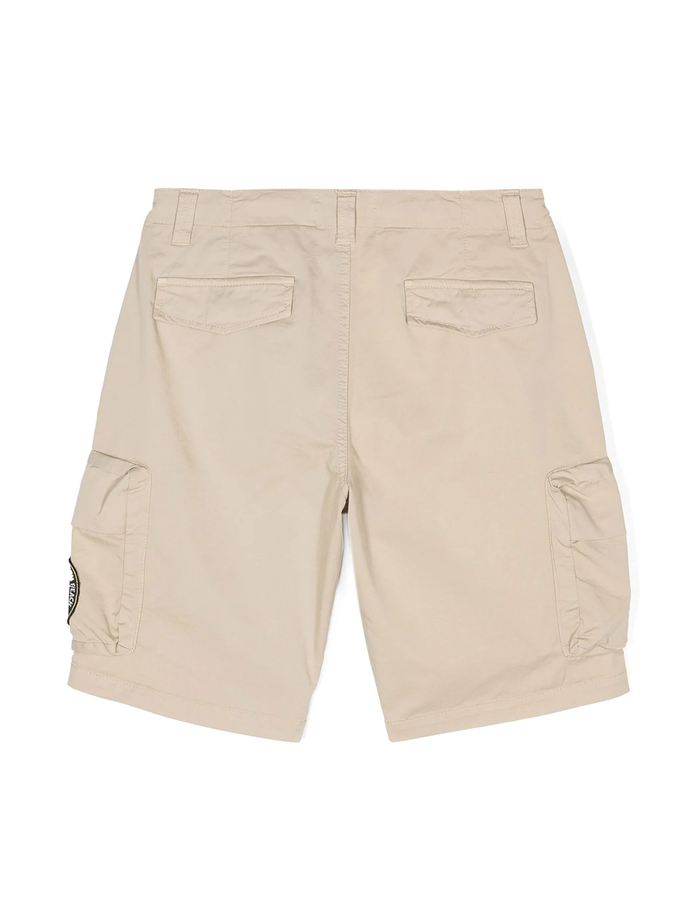Kronos jr Shorts in beige cotton - Image 2