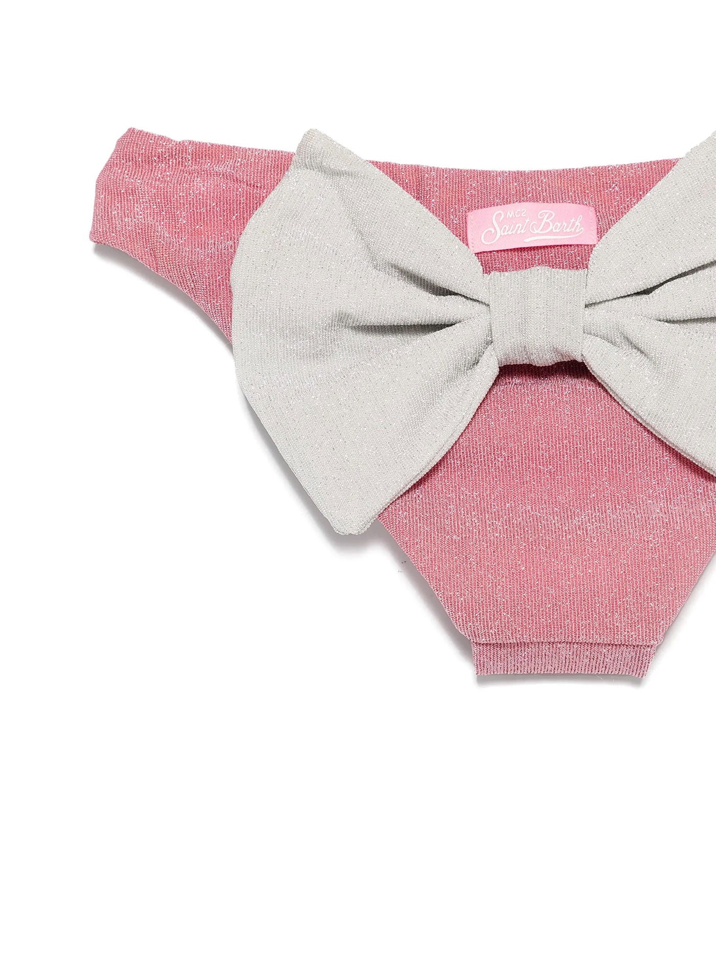 Madame Beachwear in rose-pink polyamide - Image 2