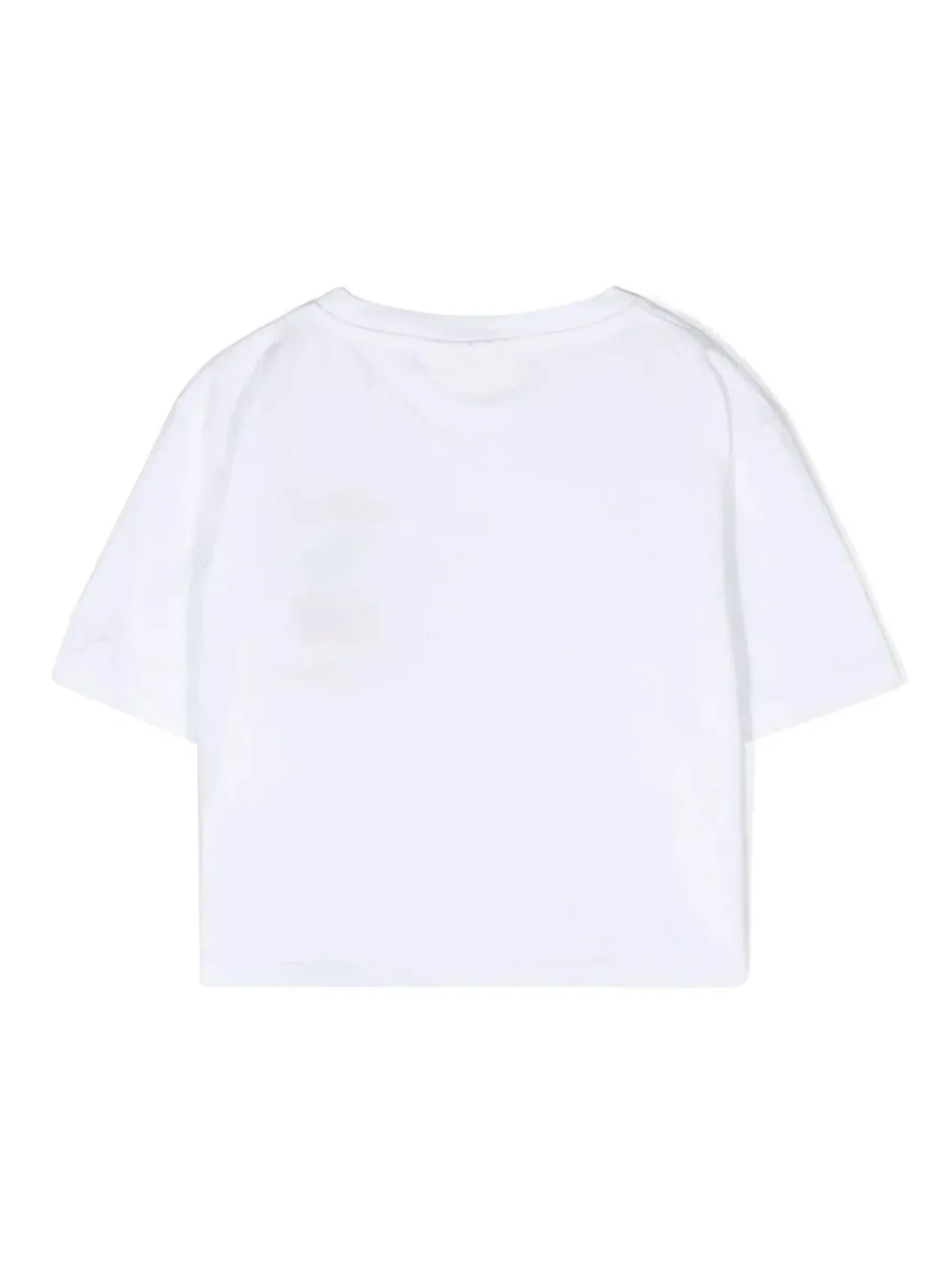 Malia jr T-Shirt in white cotton - Image 2