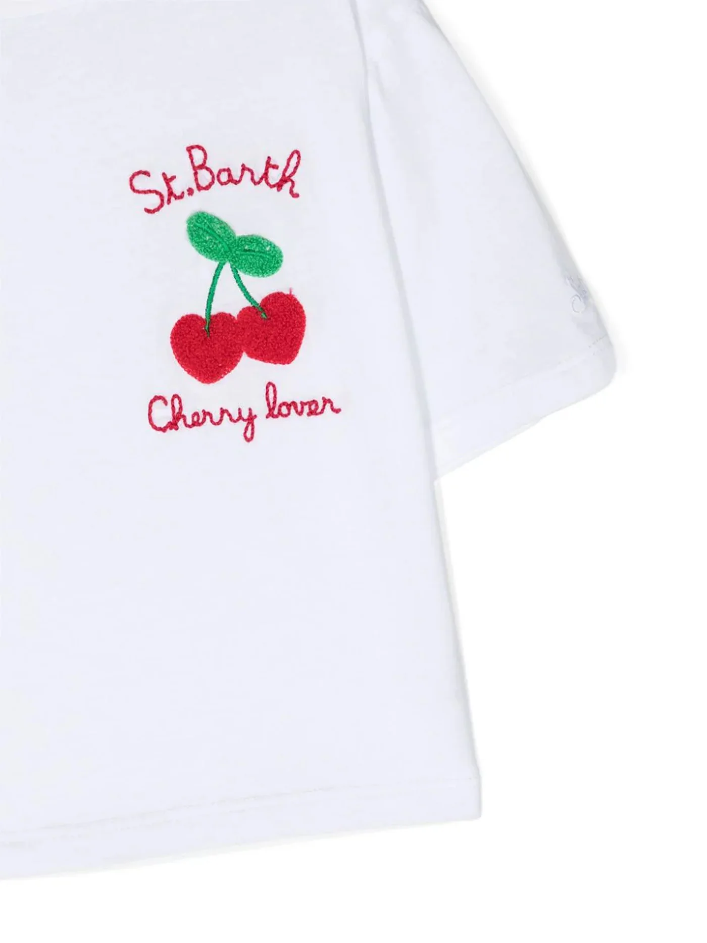 Malia jr T-Shirt in white cotton - Image 3