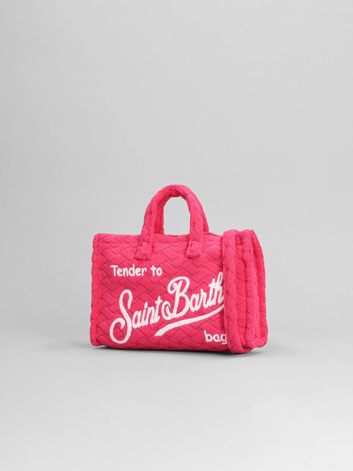 Phone bag Hand bag in fuxia polyester - Image 2