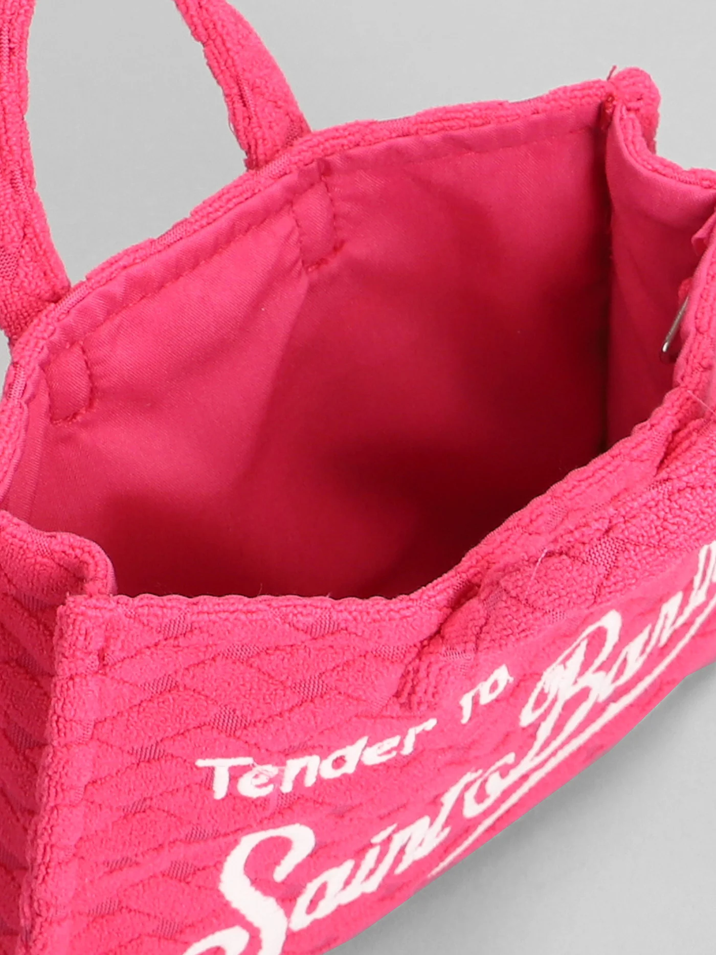 Phone bag Hand bag in fuxia polyester - Image 4