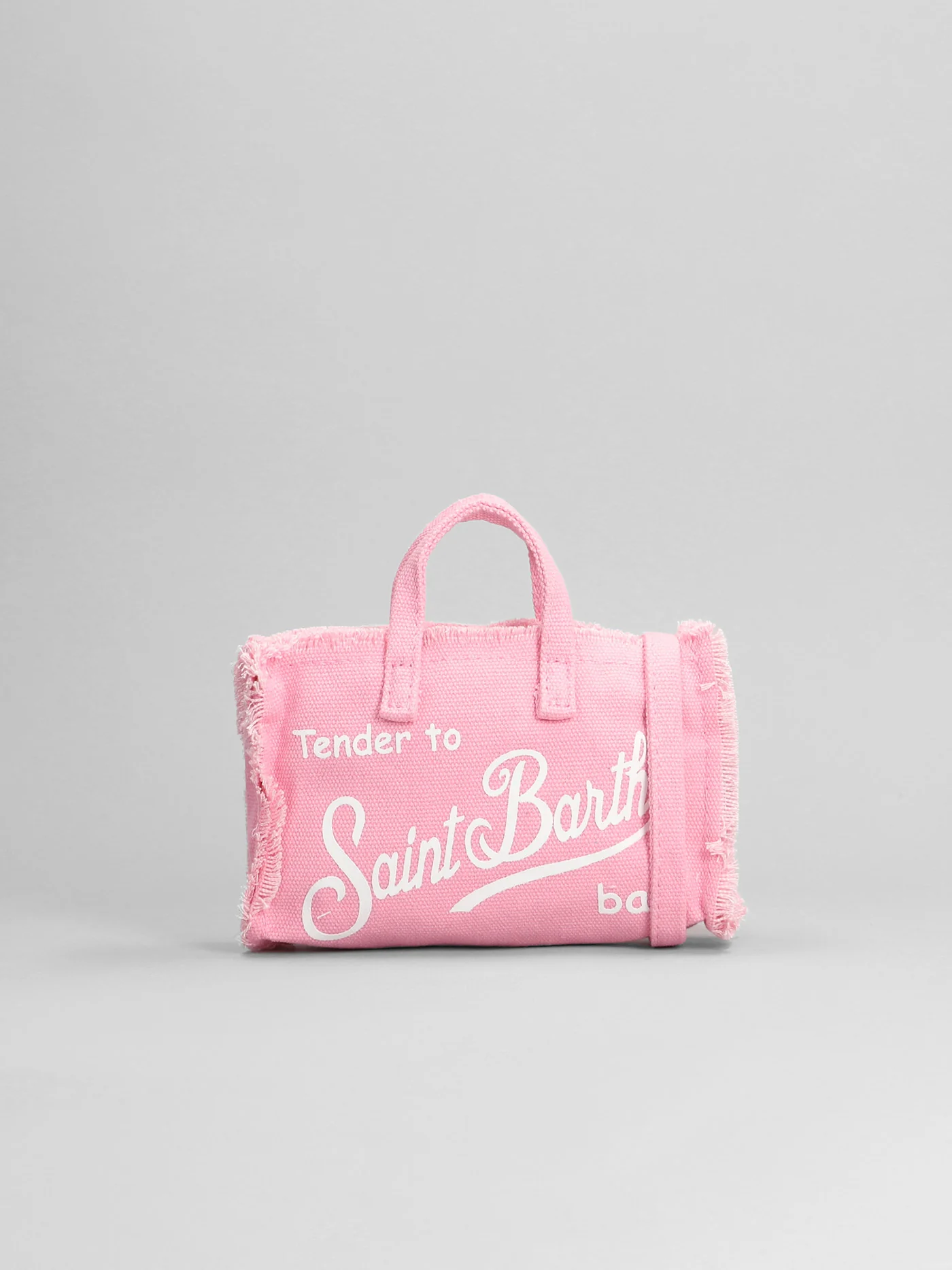 Phone bag Hand bag in rose-pink cotton