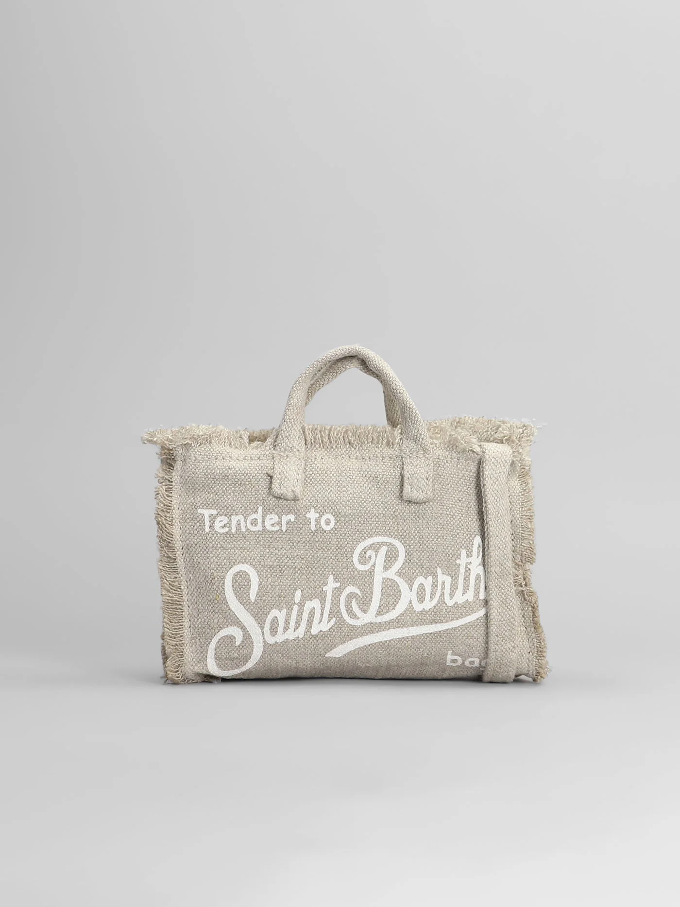 Phone bag linen Shoulder bag in beige linen