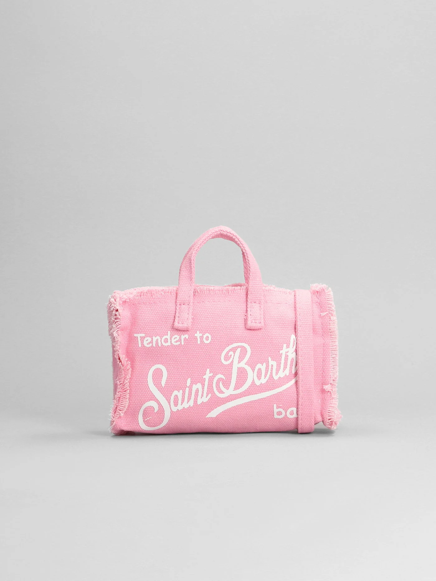 Phone bag linen Shoulder bag in rose-pink linen