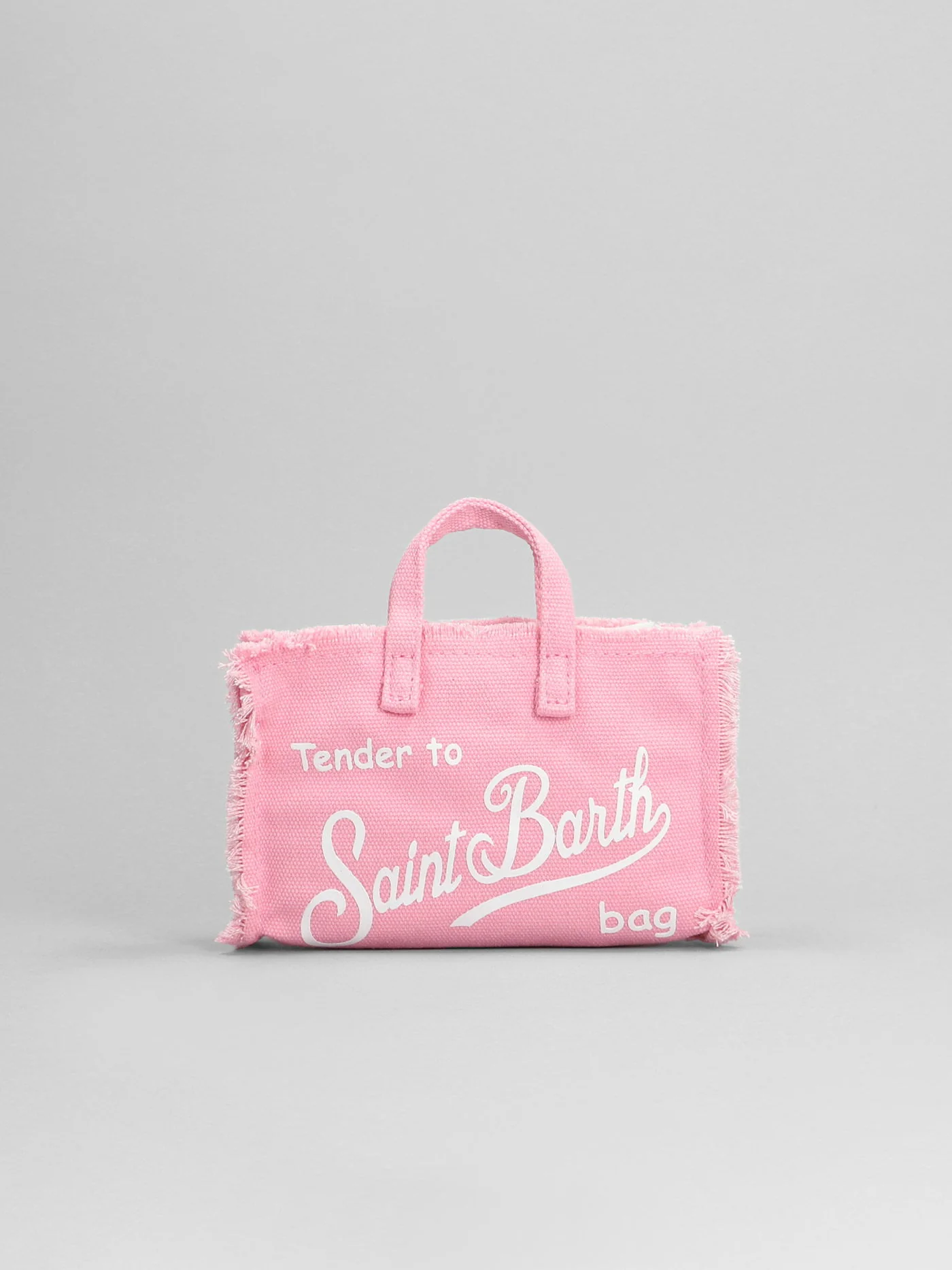 Phone bag linen Shoulder bag in rose-pink linen - Image 3