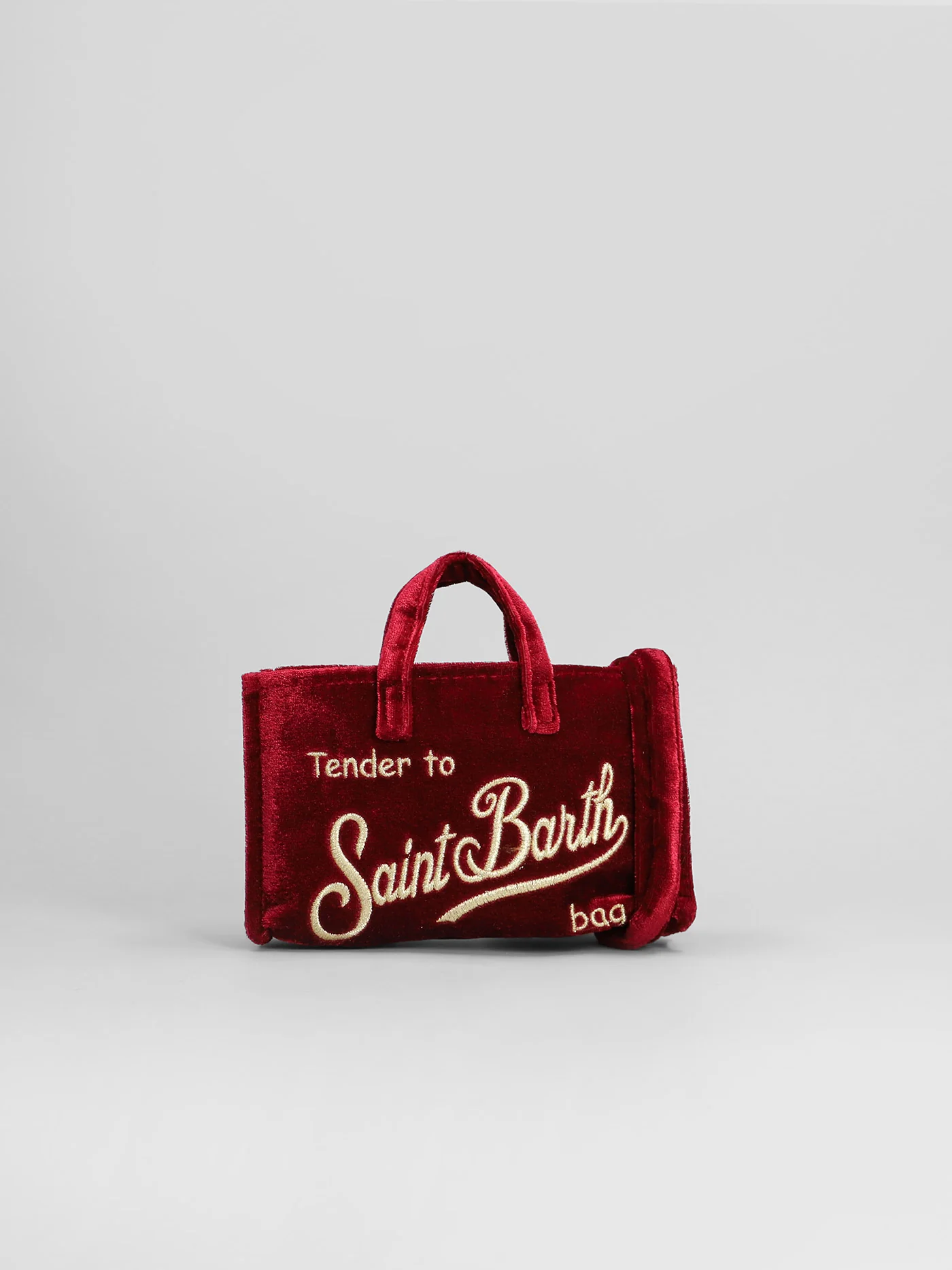Phone bag Shoulder bag in bordeaux polyester