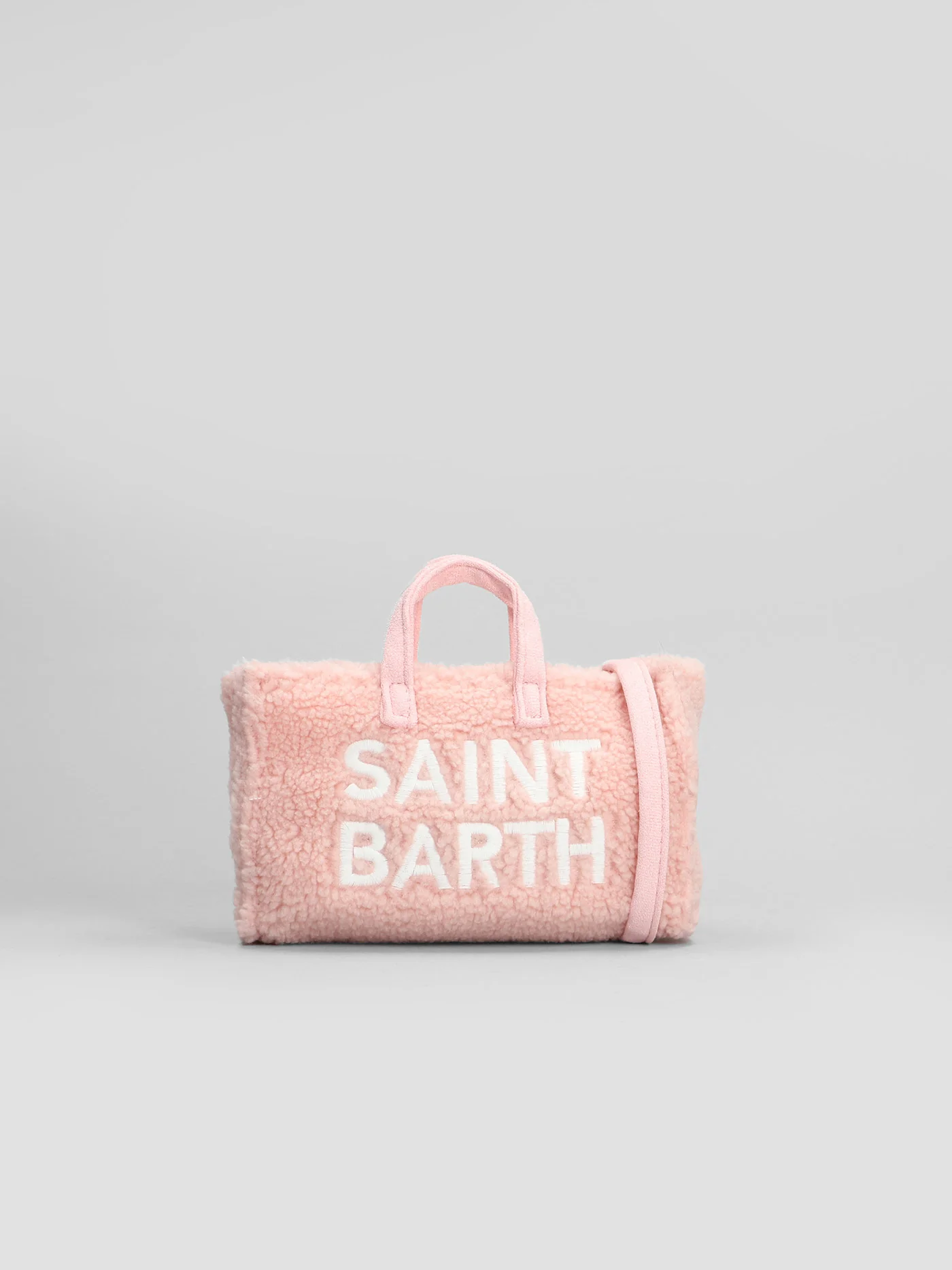 Phone bag Shoulder bag in rose-pink polyester