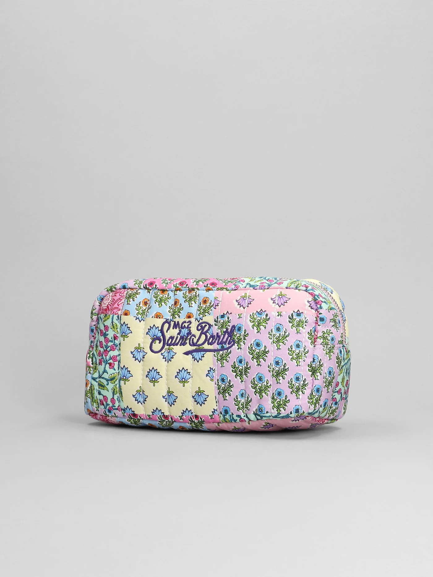 Soft pouch Clutch in multicolor cotton - Image 2