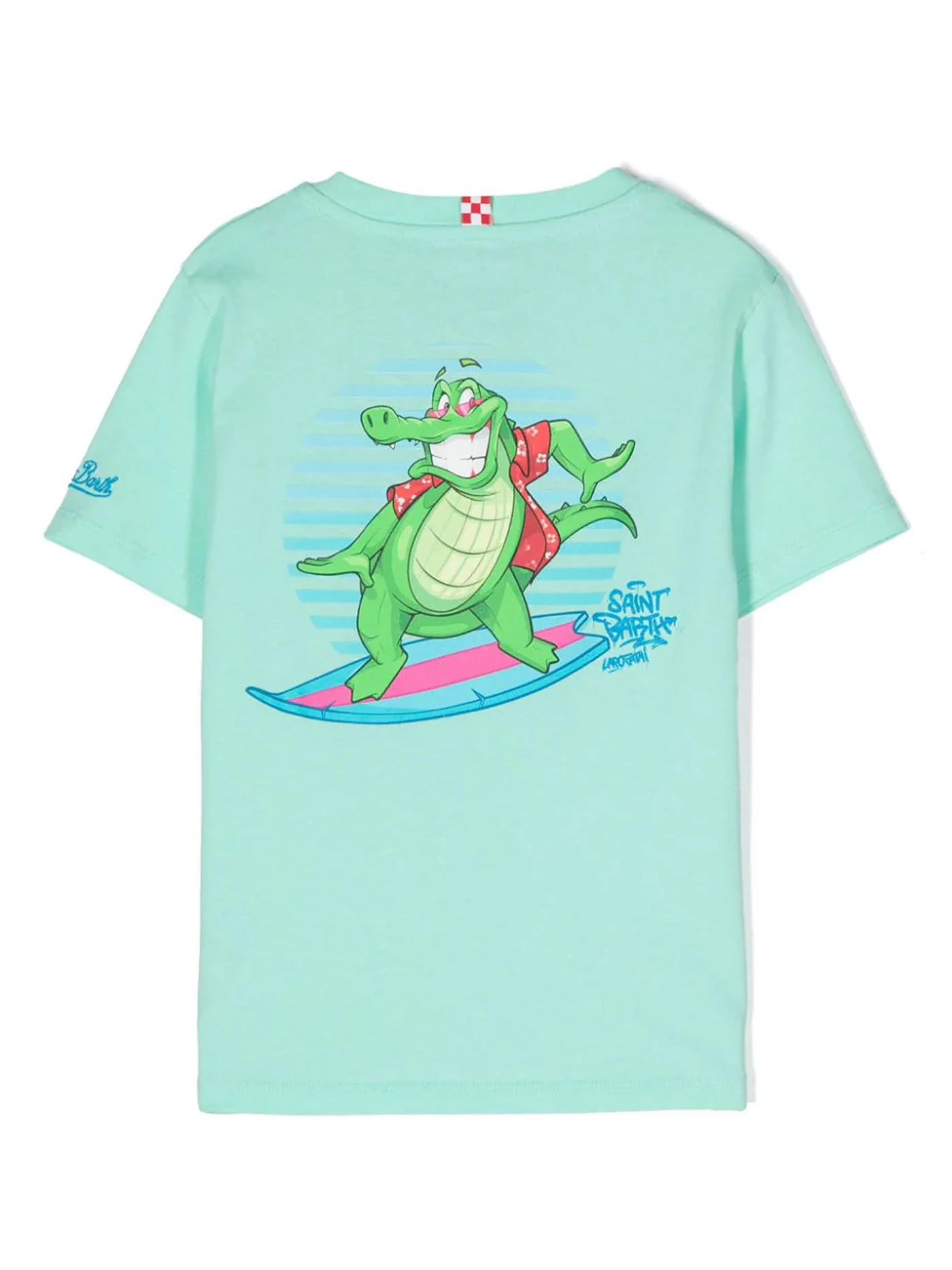 T-Shirt in green cotton - Image 2