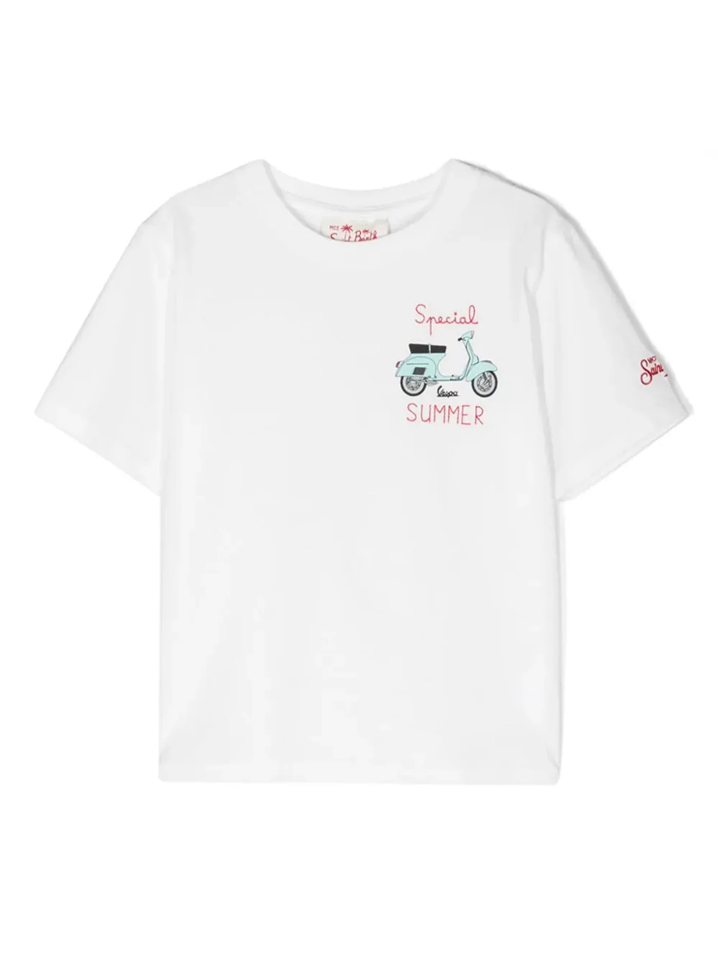 T-Shirt in white cotton