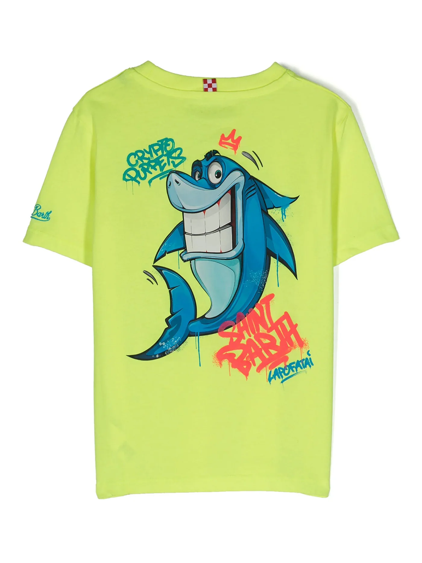 Tshirt boy T-Shirt in yellow cotton - Image 2