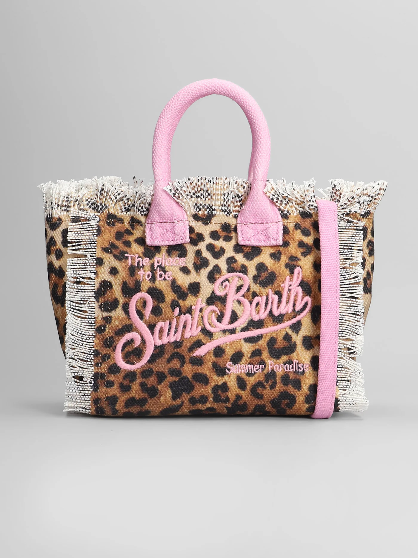 Vanity mini Tote in Animalier cotton
