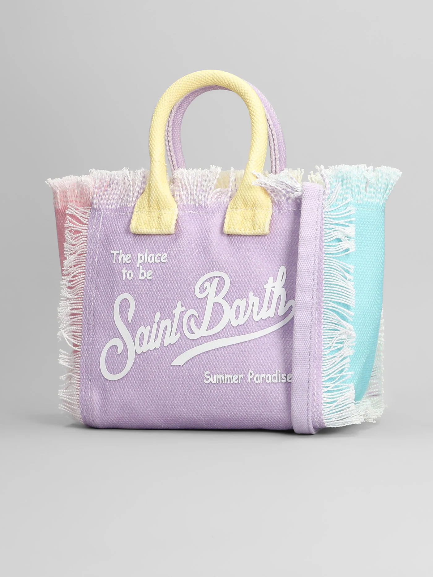 Vanity mini Tote in multicolor cotton - Image 2