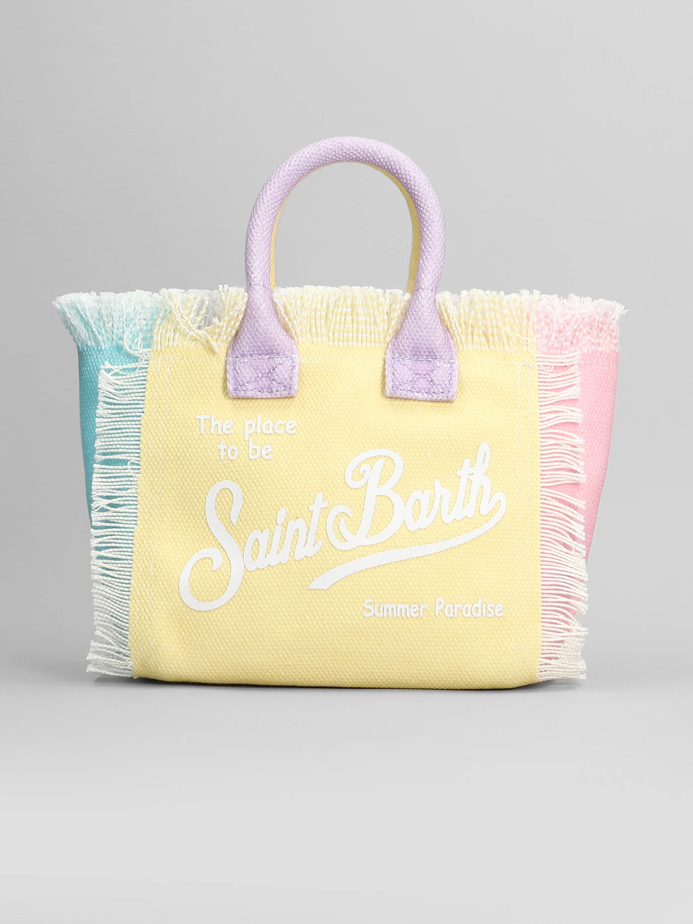 Vanity mini Tote in multicolor cotton - Image 3