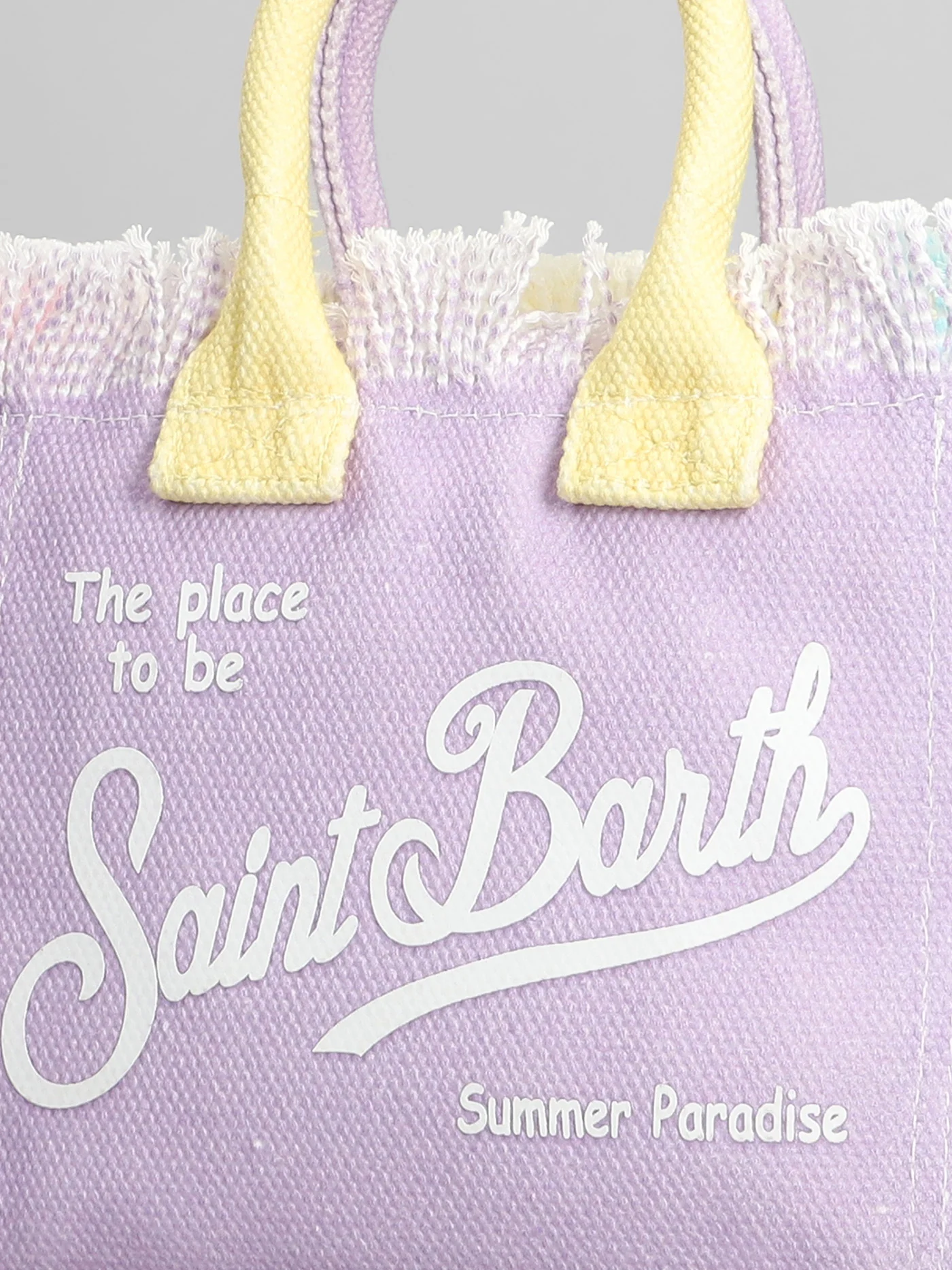Vanity mini Tote in multicolor cotton - Image 4