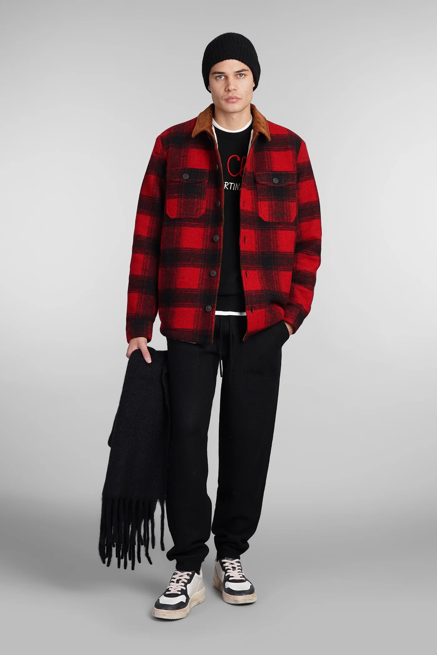 Landeck Casual jacket in black wool - Image 2