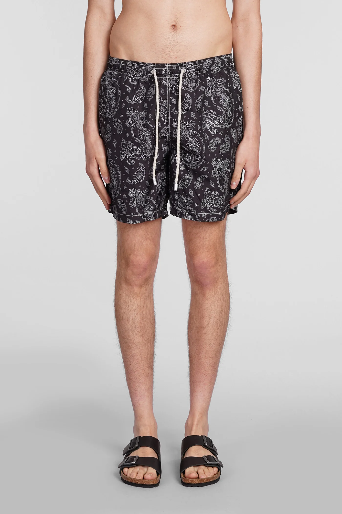 Lighting Beachwear in black polyester