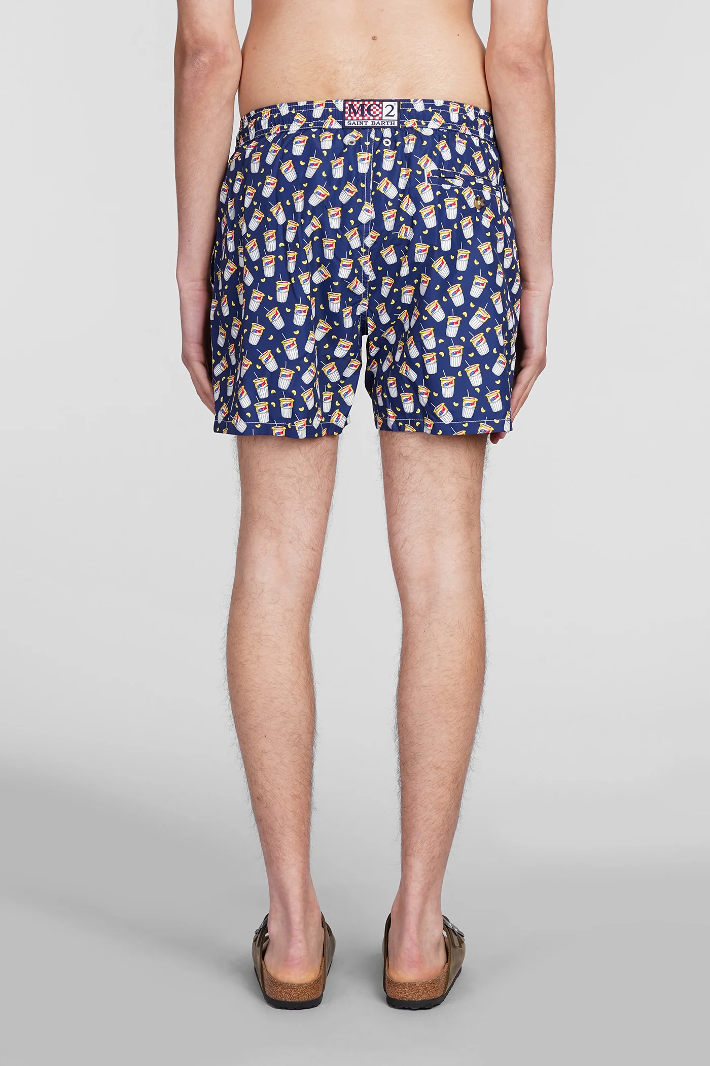 Lighting micro fanta Beachwear in blue polyester - Image 2