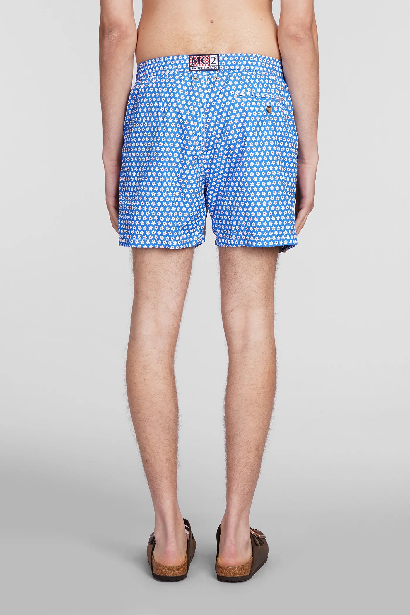 Lighting micro fanta Beachwear in blue polyester - Image 2