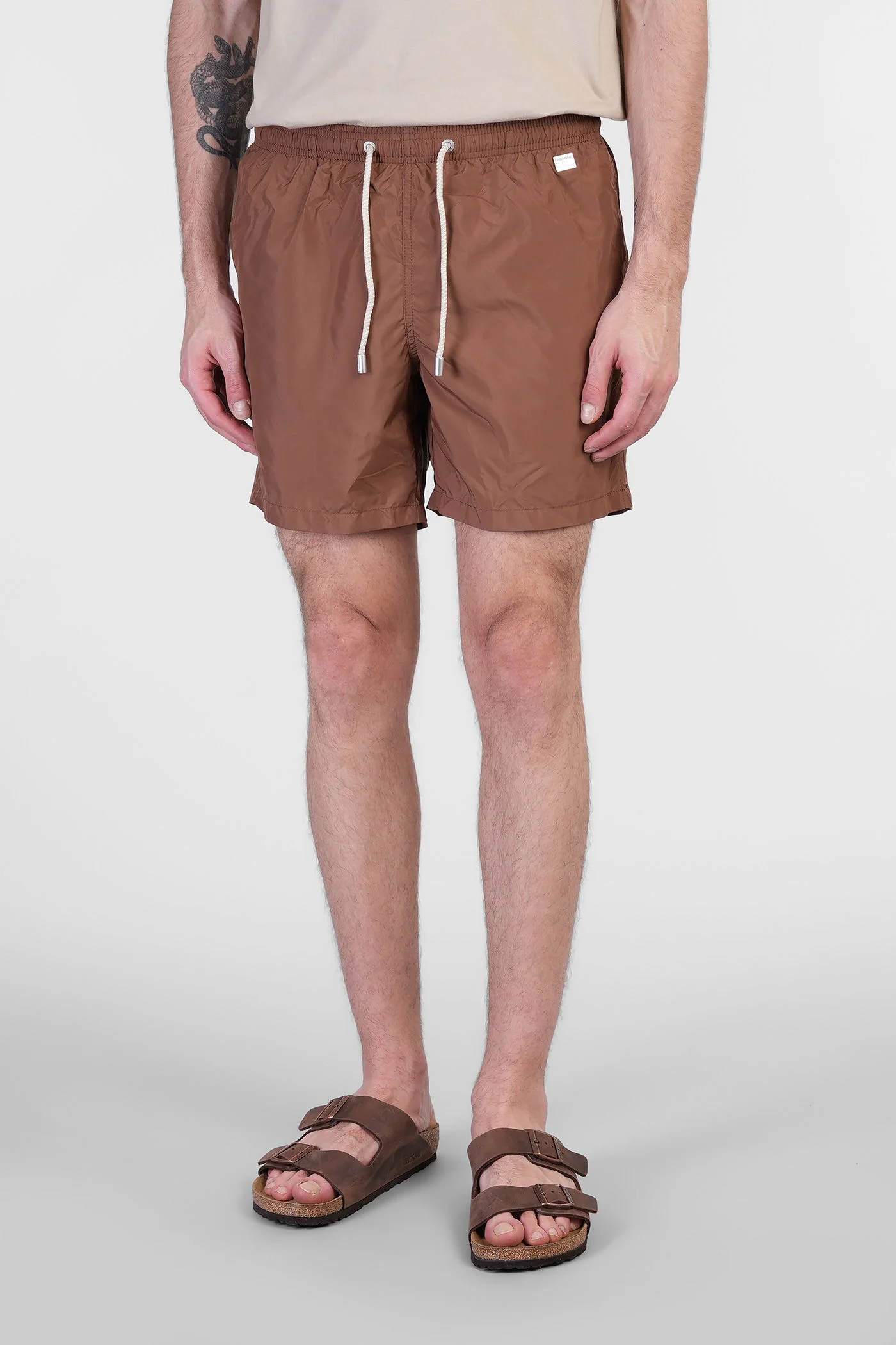 Lighting pantone Beachwear in brown polyamide