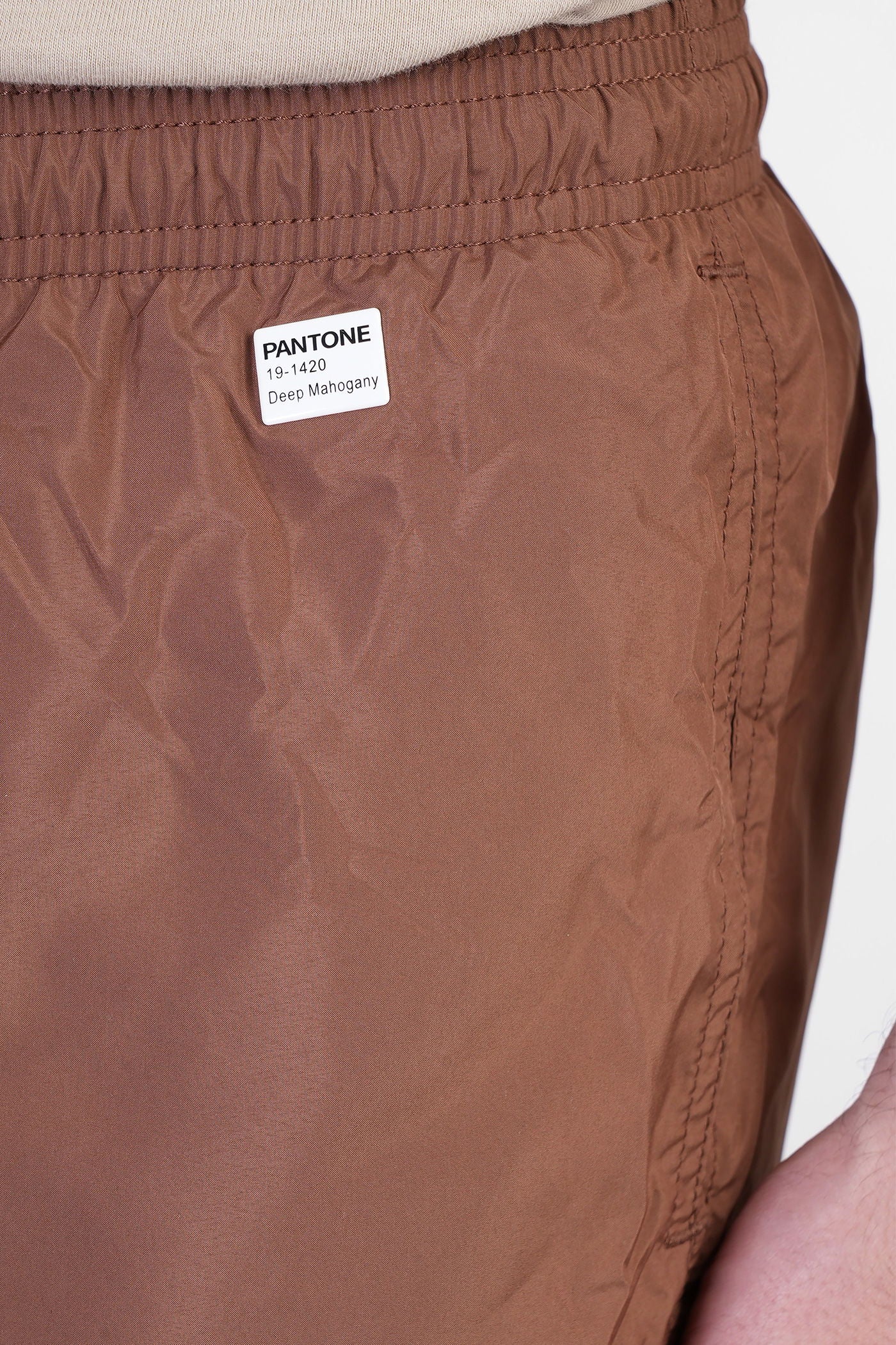 Lighting pantone Beachwear in brown polyamide - Image 5