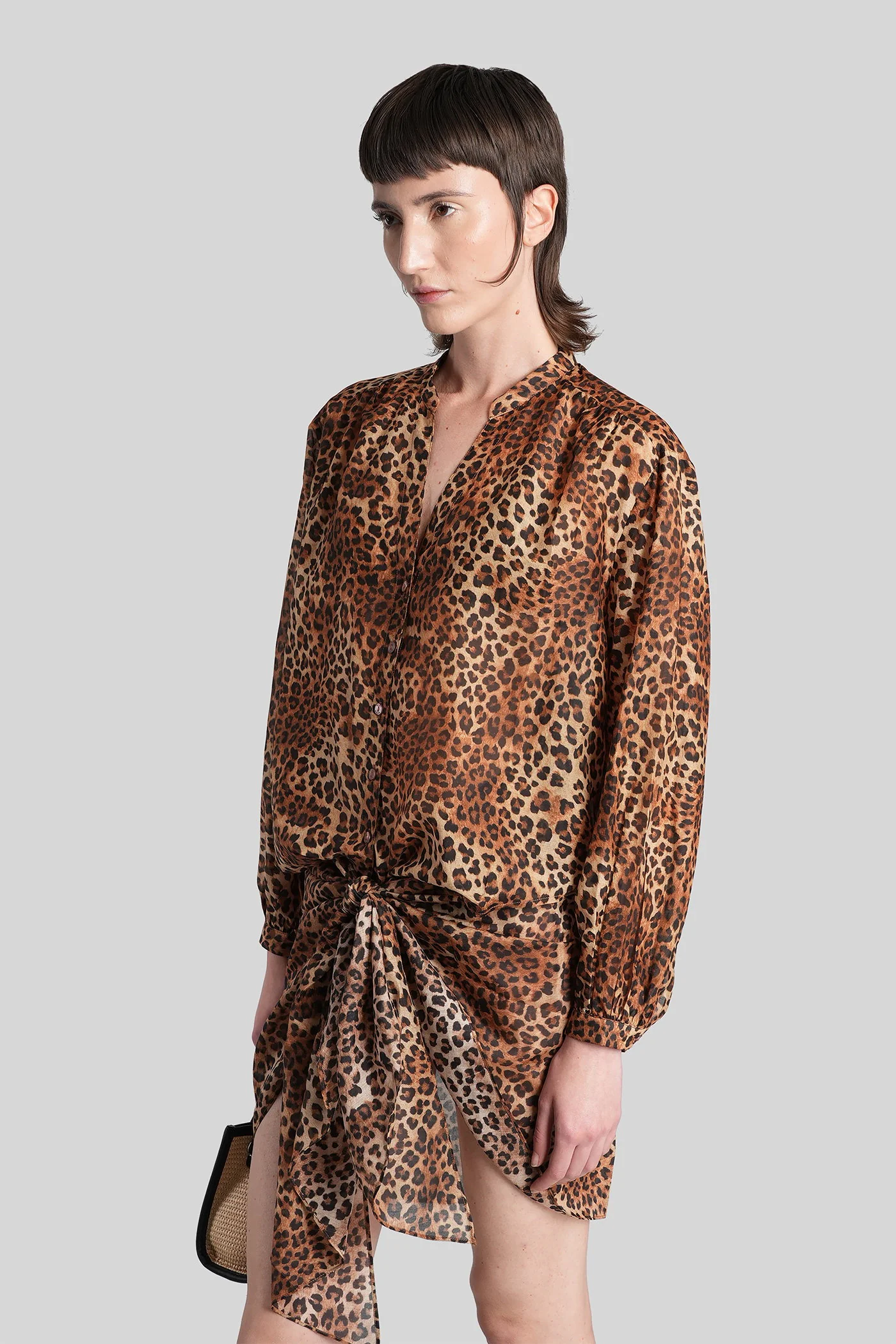 Liona Shirt in Animalier cotton - Image 4