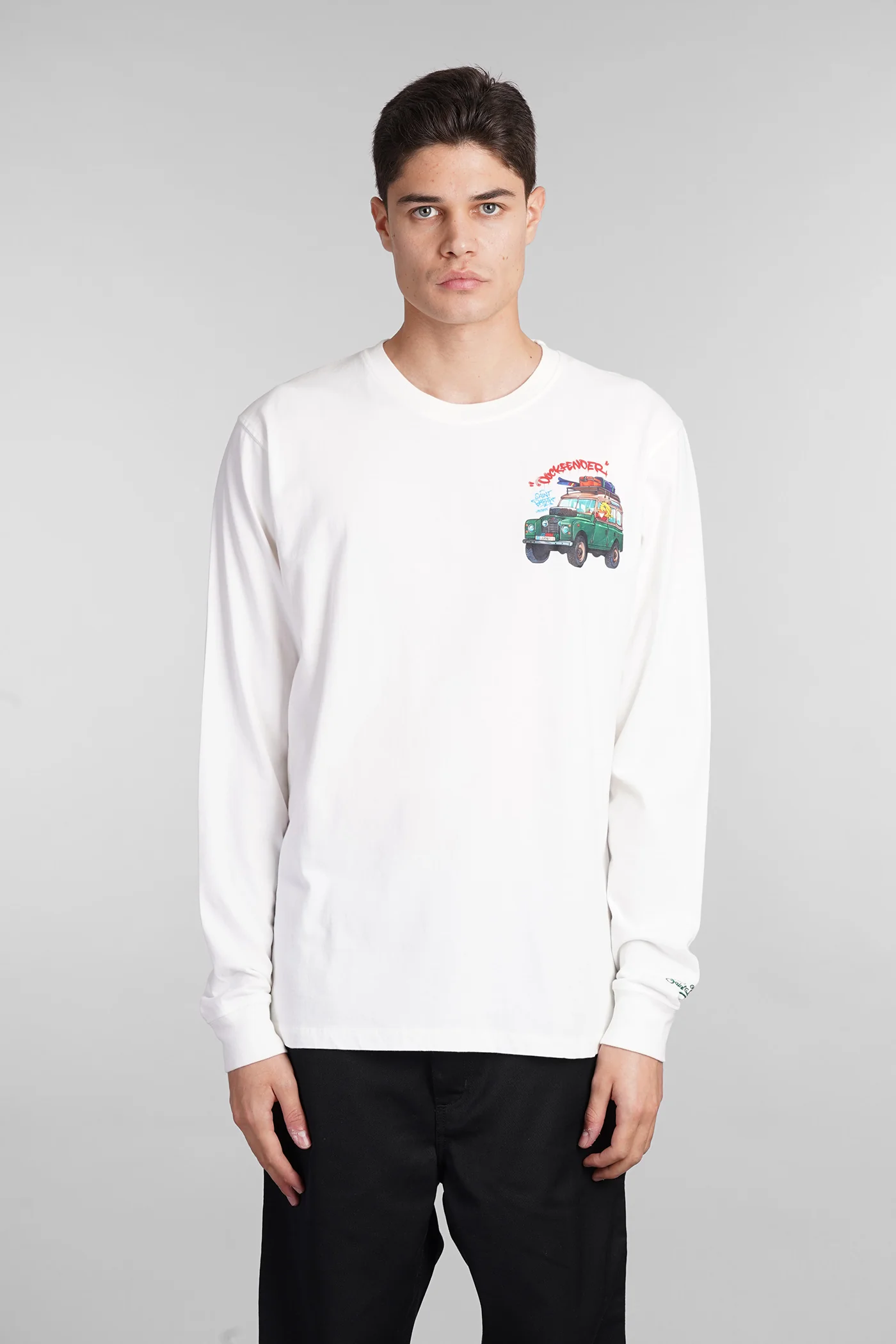 Luton T-Shirt in white cotton
