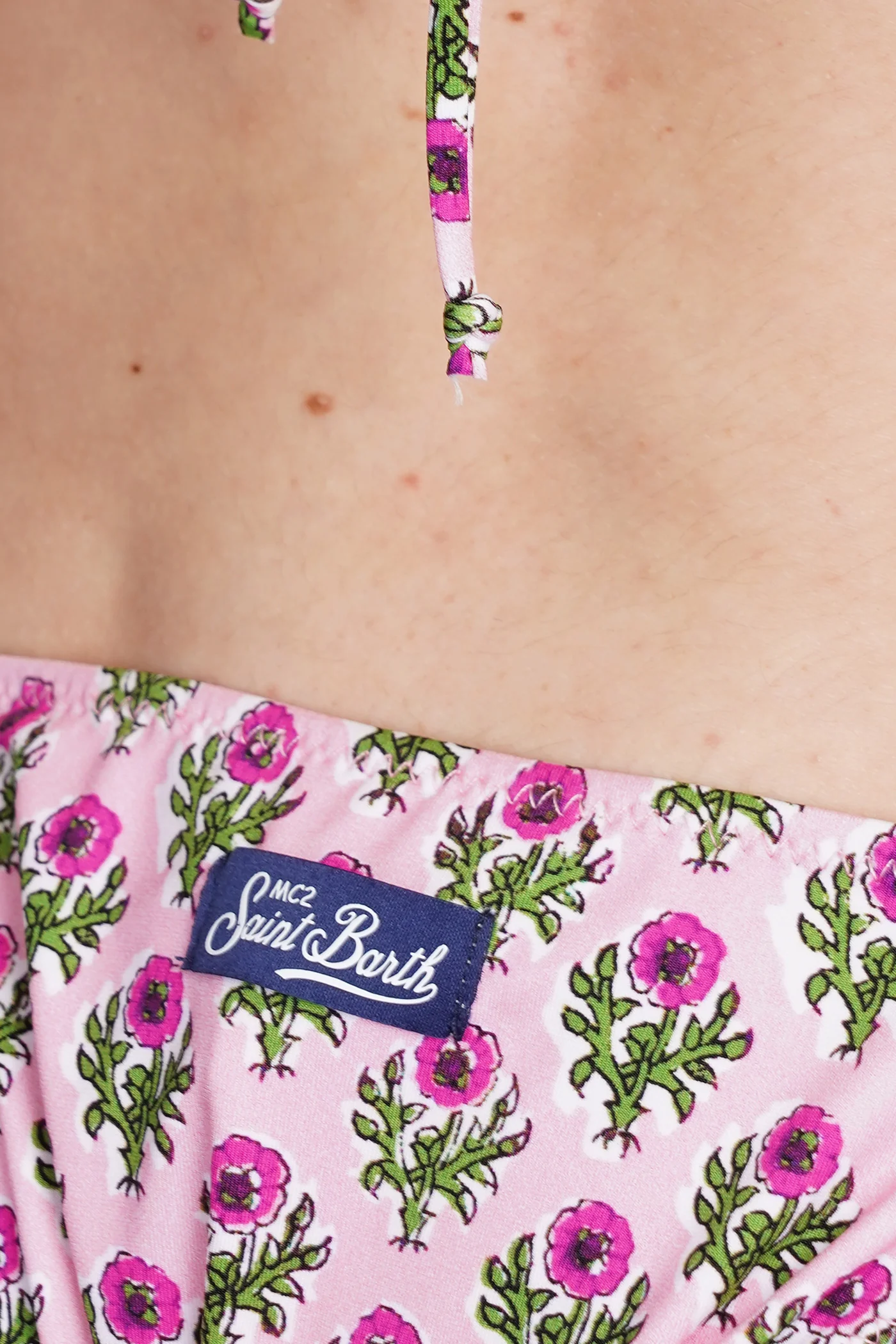 Marielle Beachwear in rose-pink polyamide - Image 4