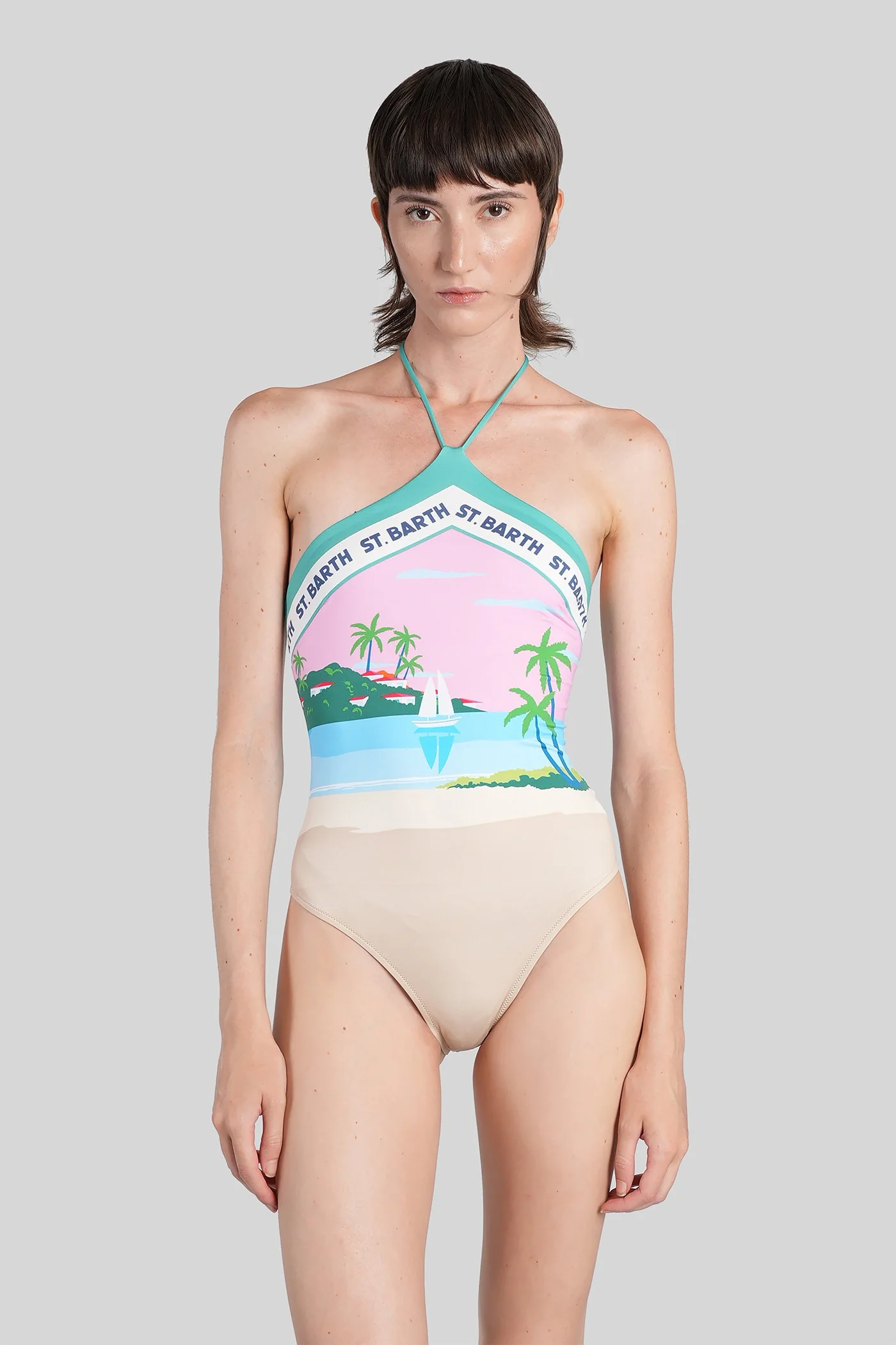 Meryem Beachwear in multicolor polyamide