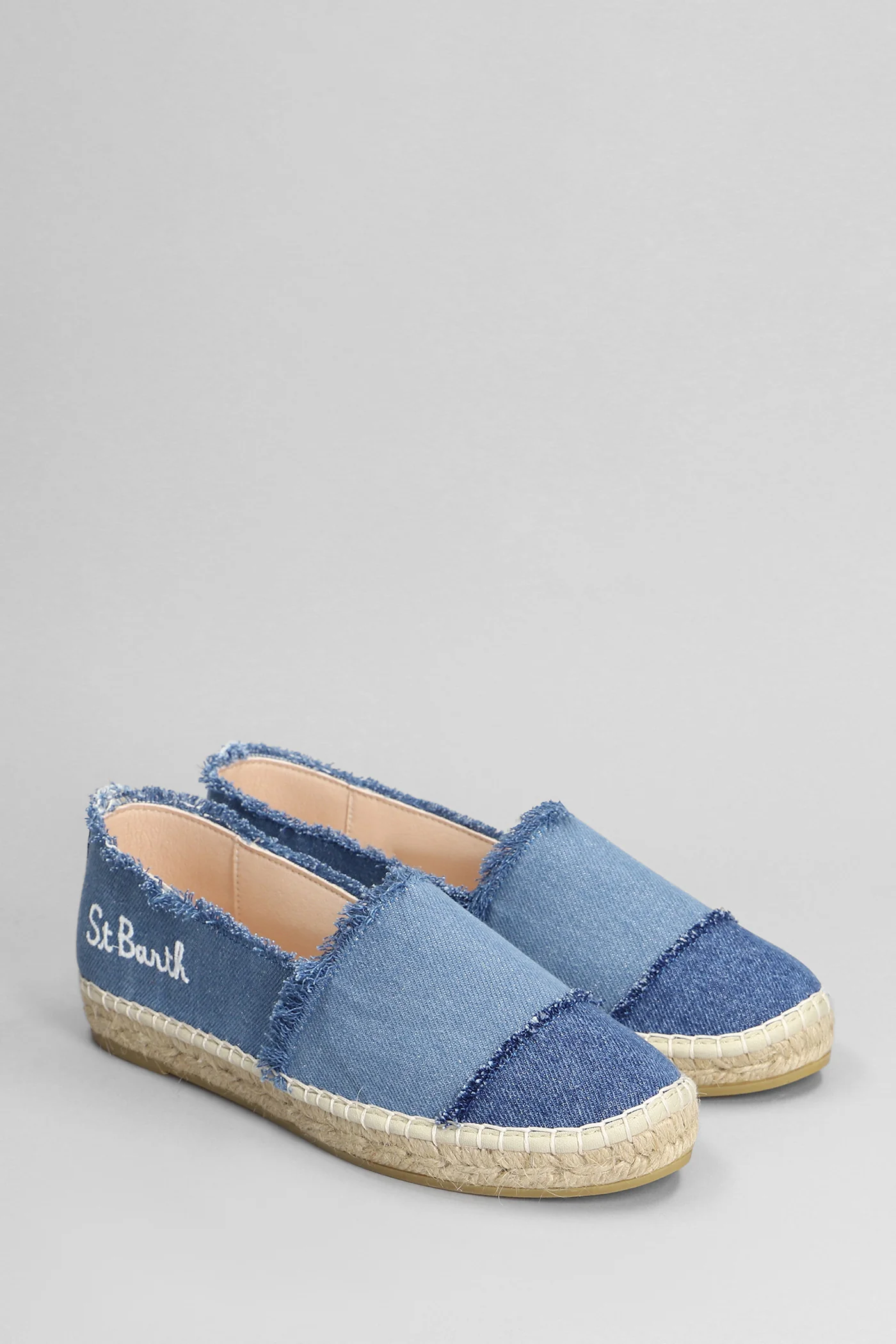 Mogan Espadrilles in blue cotton - Image 2