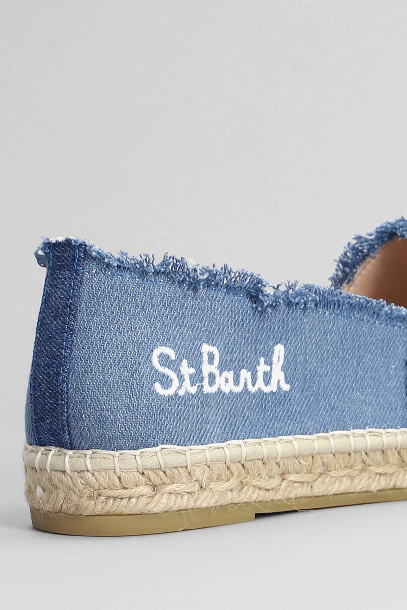 Mogan Espadrilles in blue cotton - Image 5