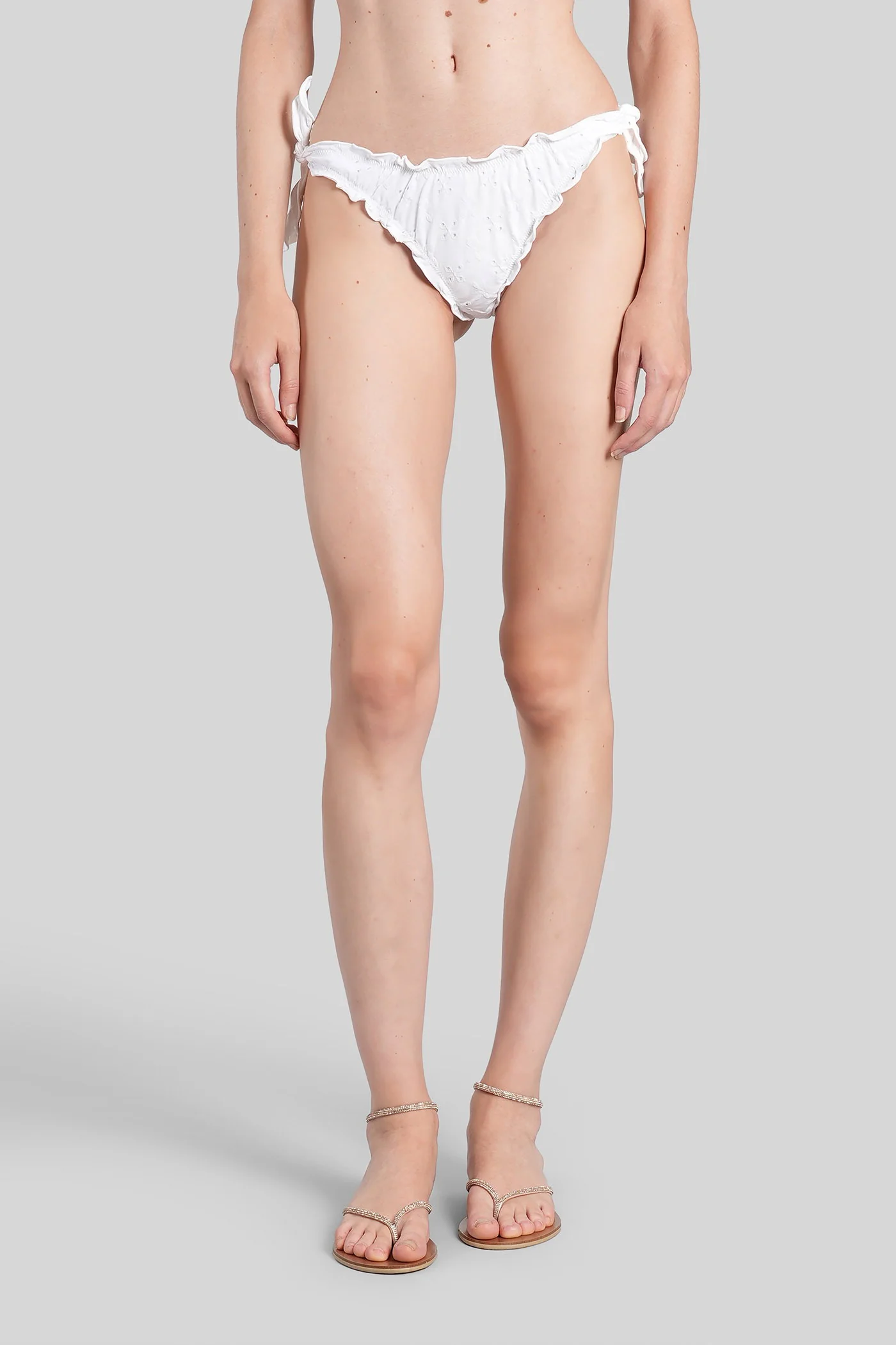 Moon Beachwear in white polyamide
