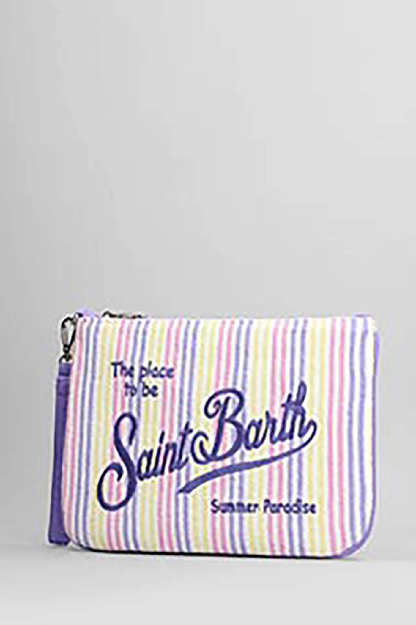 Parisienne sponge Clutch in multicolor cotton - Image 2