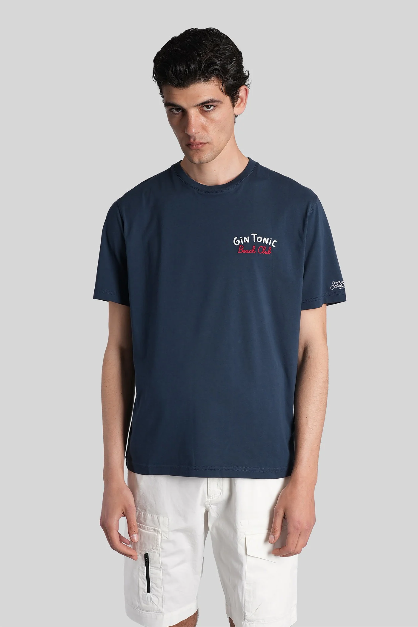 Portland T-Shirt in blue cotton