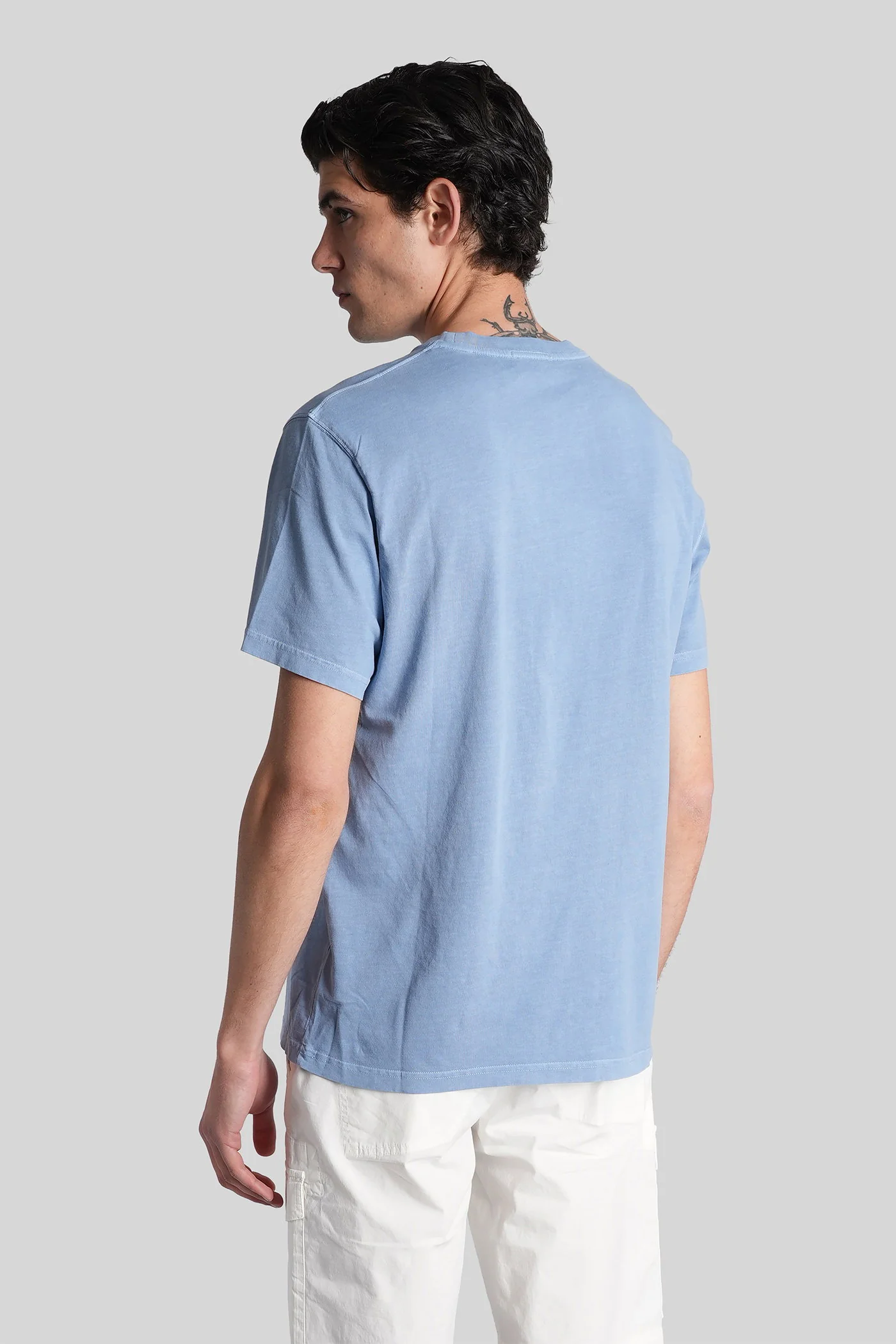 Portofino T-Shirt in blue cotton - Image 3