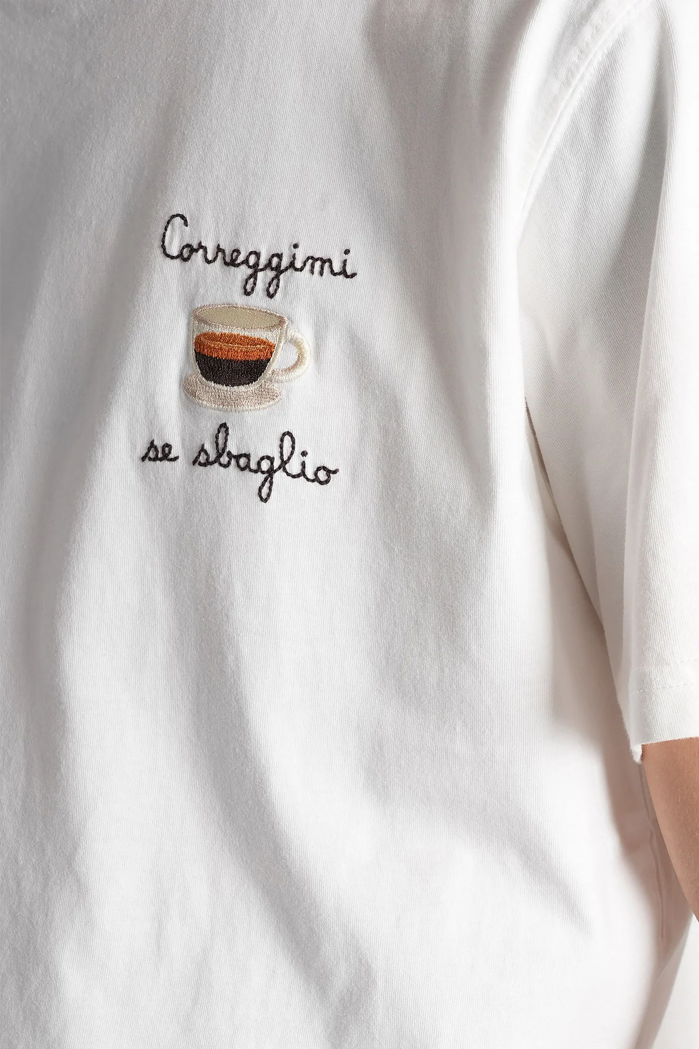 Portofino T-Shirt in white cotton - Image 5