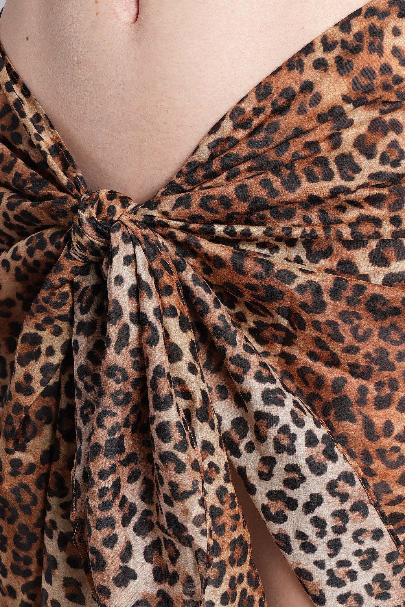 Sery Beachwear in Animalier polyester - Image 4