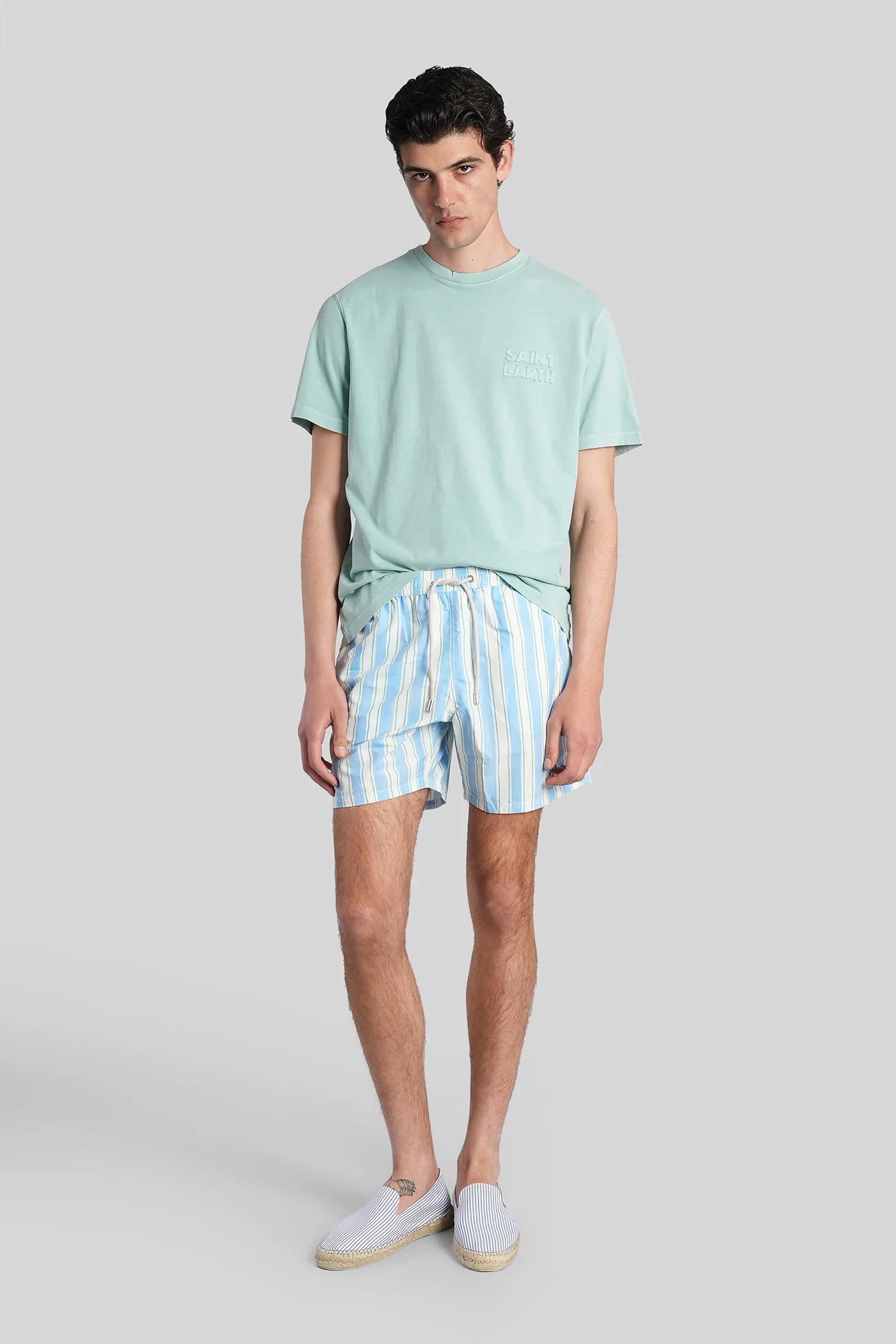 Syros Beachwear in white polyamide - Image 2