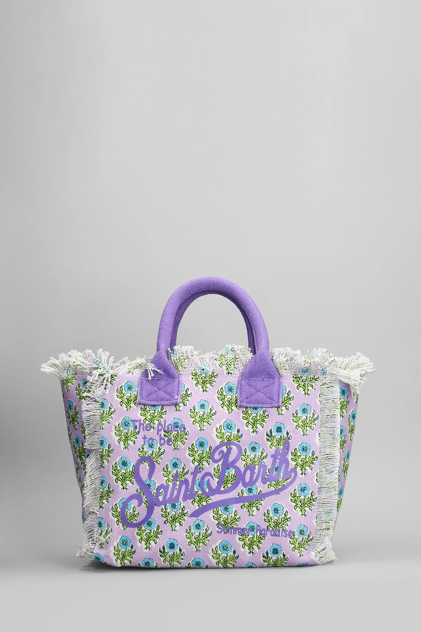 Tote in Viola cotton - Image 3