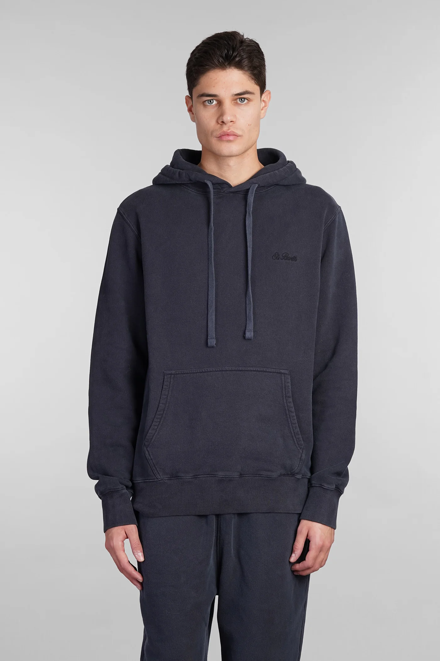 Tribeca Sweatshirt in black cotton
