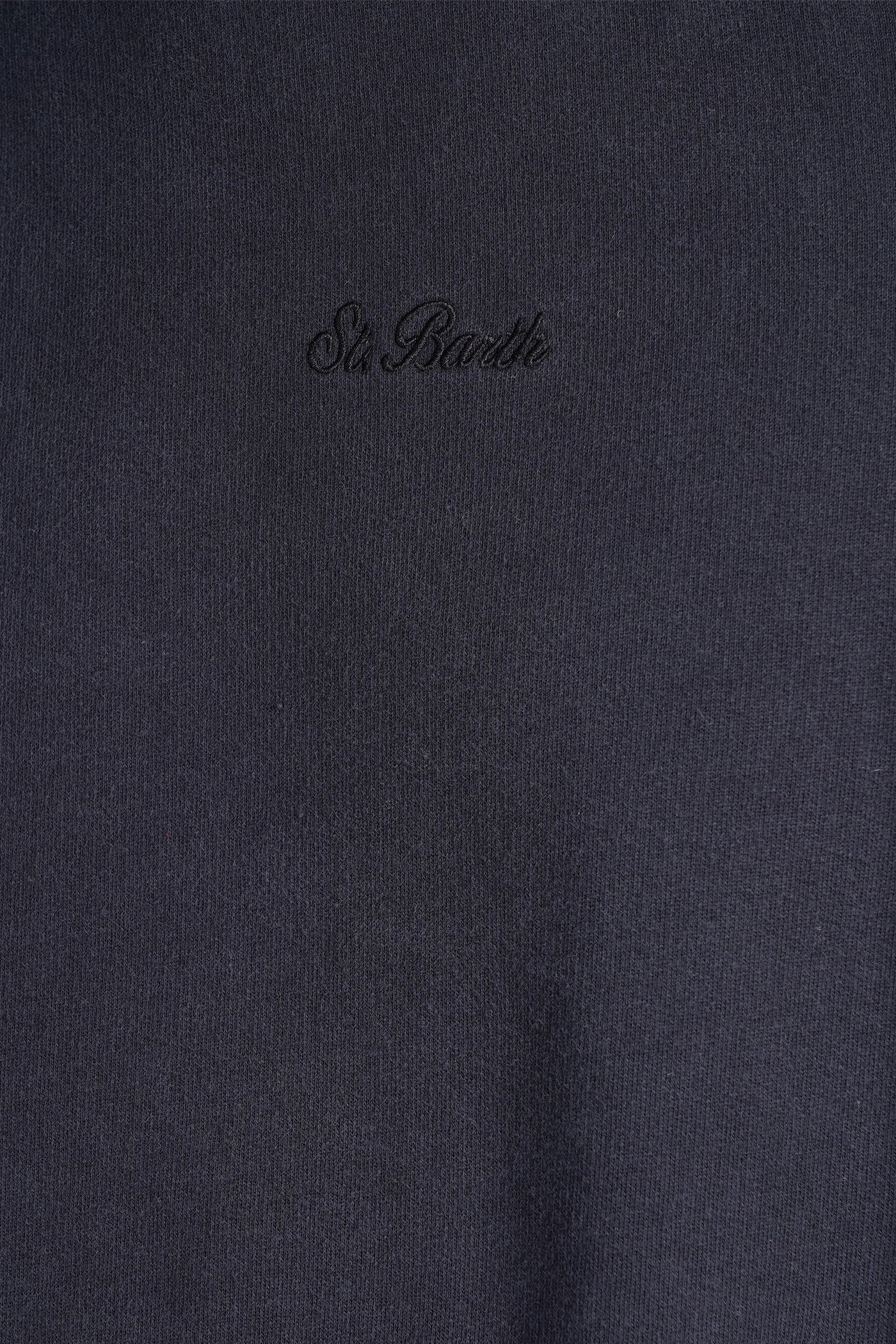 Tribeca Sweatshirt in black cotton - Image 5