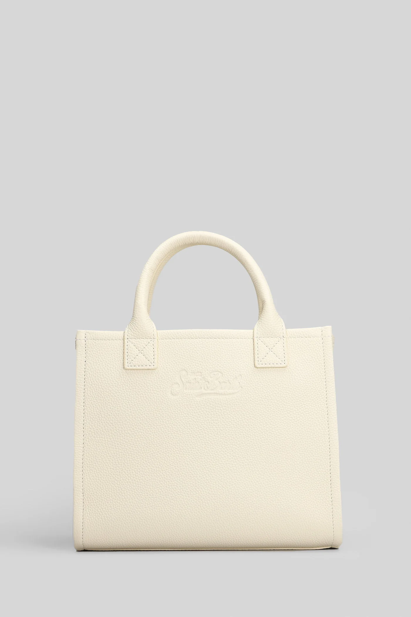 Vaniti Bag Midi Shoulder bag in beige leather - Image 3